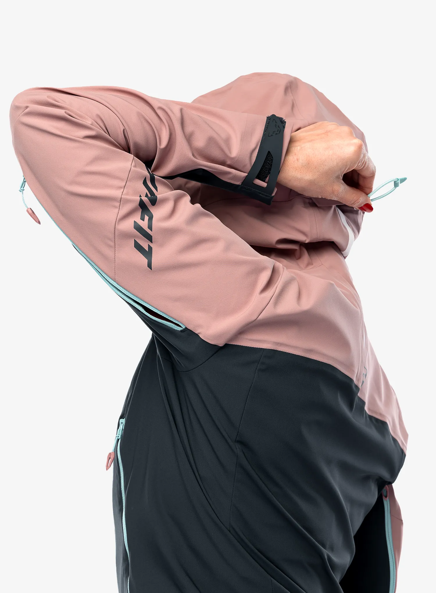 Softshellová bunda dámská Dynafit Radical Softshell Jacket - mokarosa