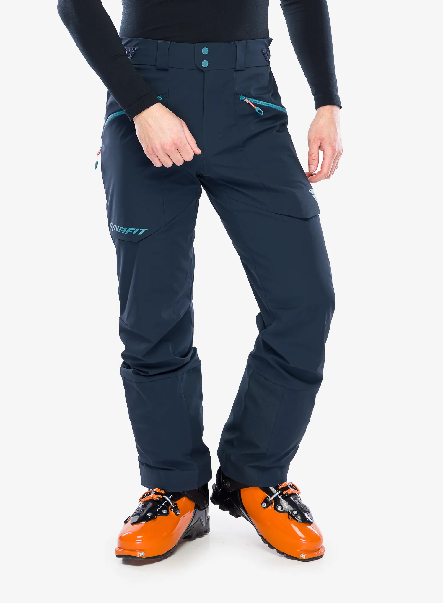 Skialpové kalhoty Dynafit Radical Softshell Pant - blueberry/storm blue
