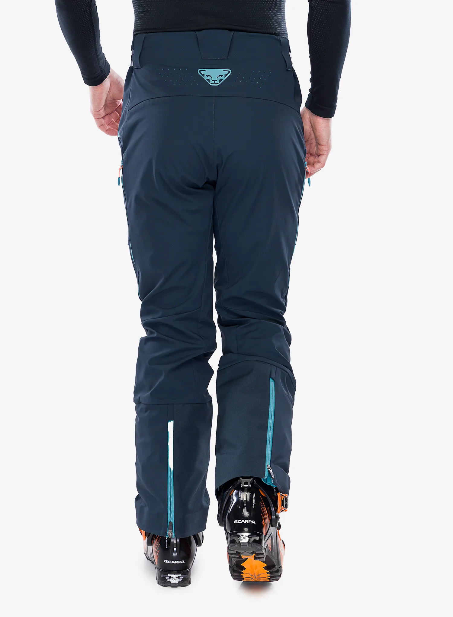 Skialpové kalhoty Dynafit Radical Softshell Pant - blueberry/storm blue