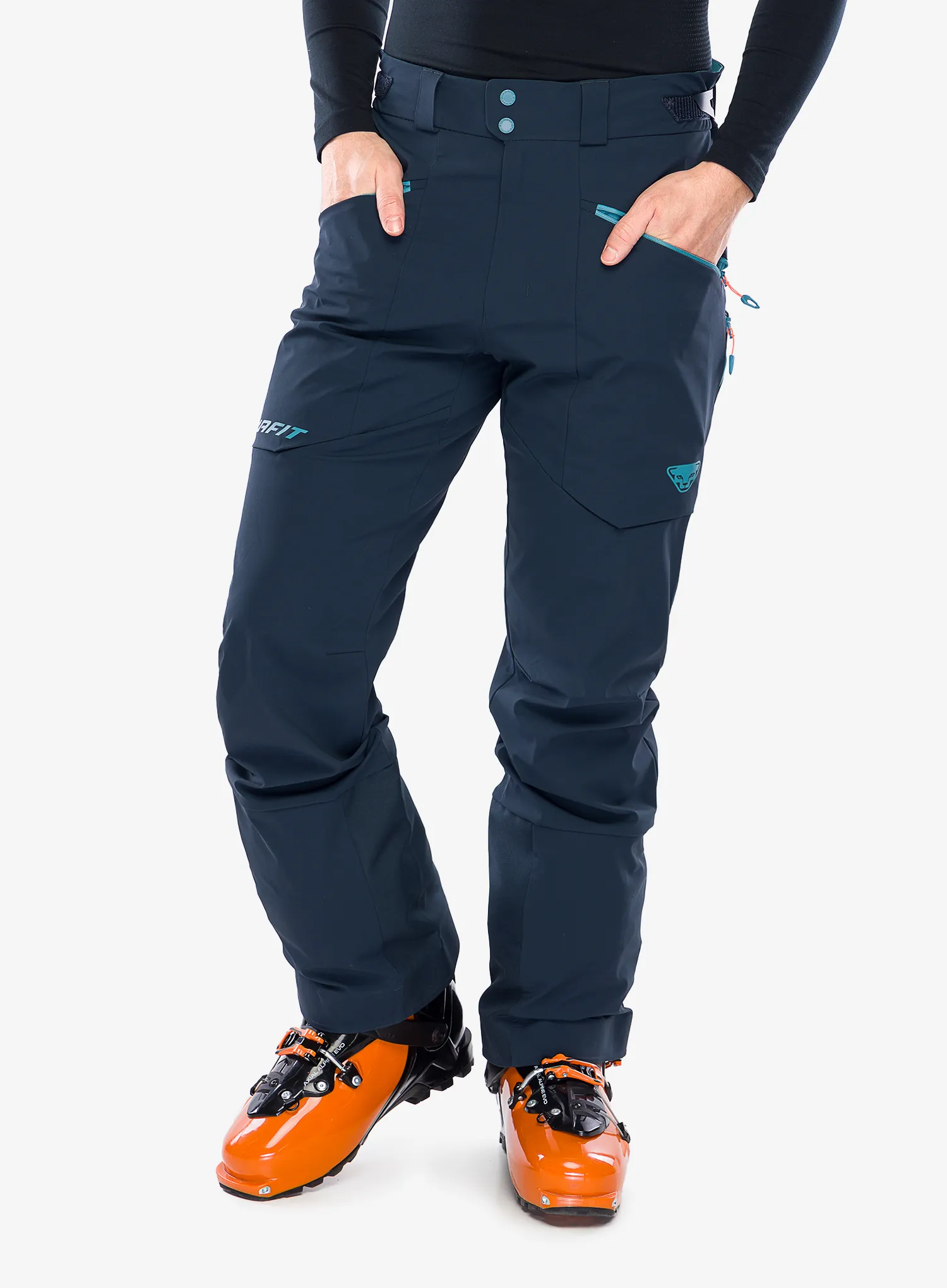 Skialpové kalhoty Dynafit Radical Softshell Pant - blueberry/storm blue