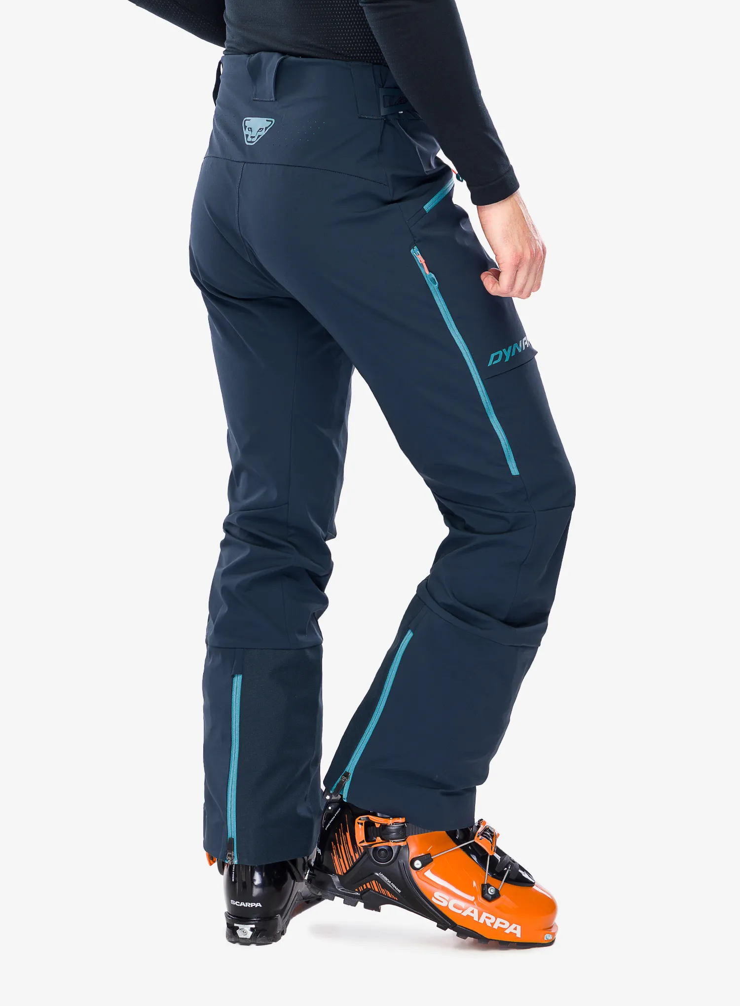 Skialpové kalhoty Dynafit Radical Softshell Pant - blueberry/storm blue