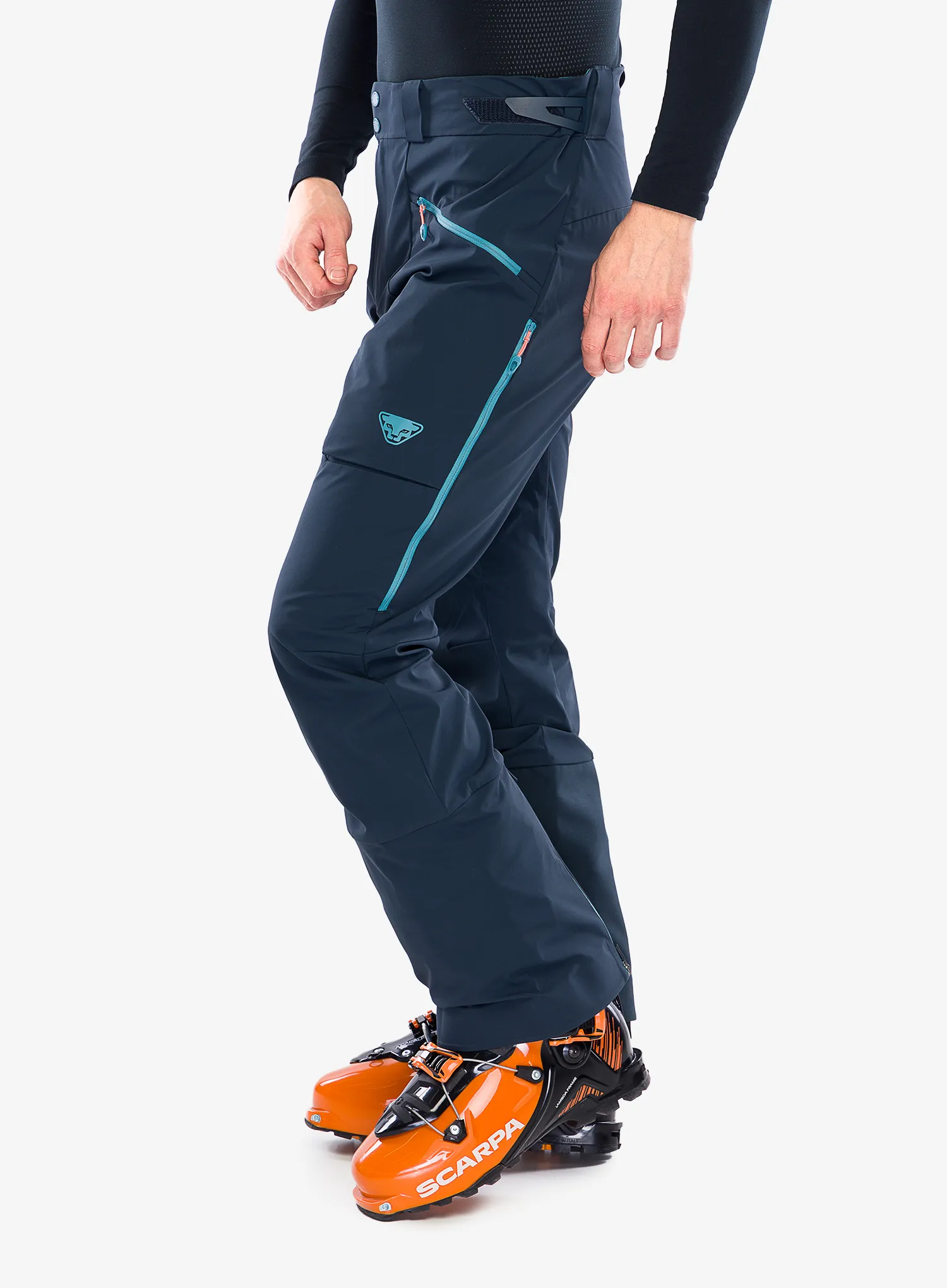 Skialpové kalhoty Dynafit Radical Softshell Pant - blueberry/storm blue