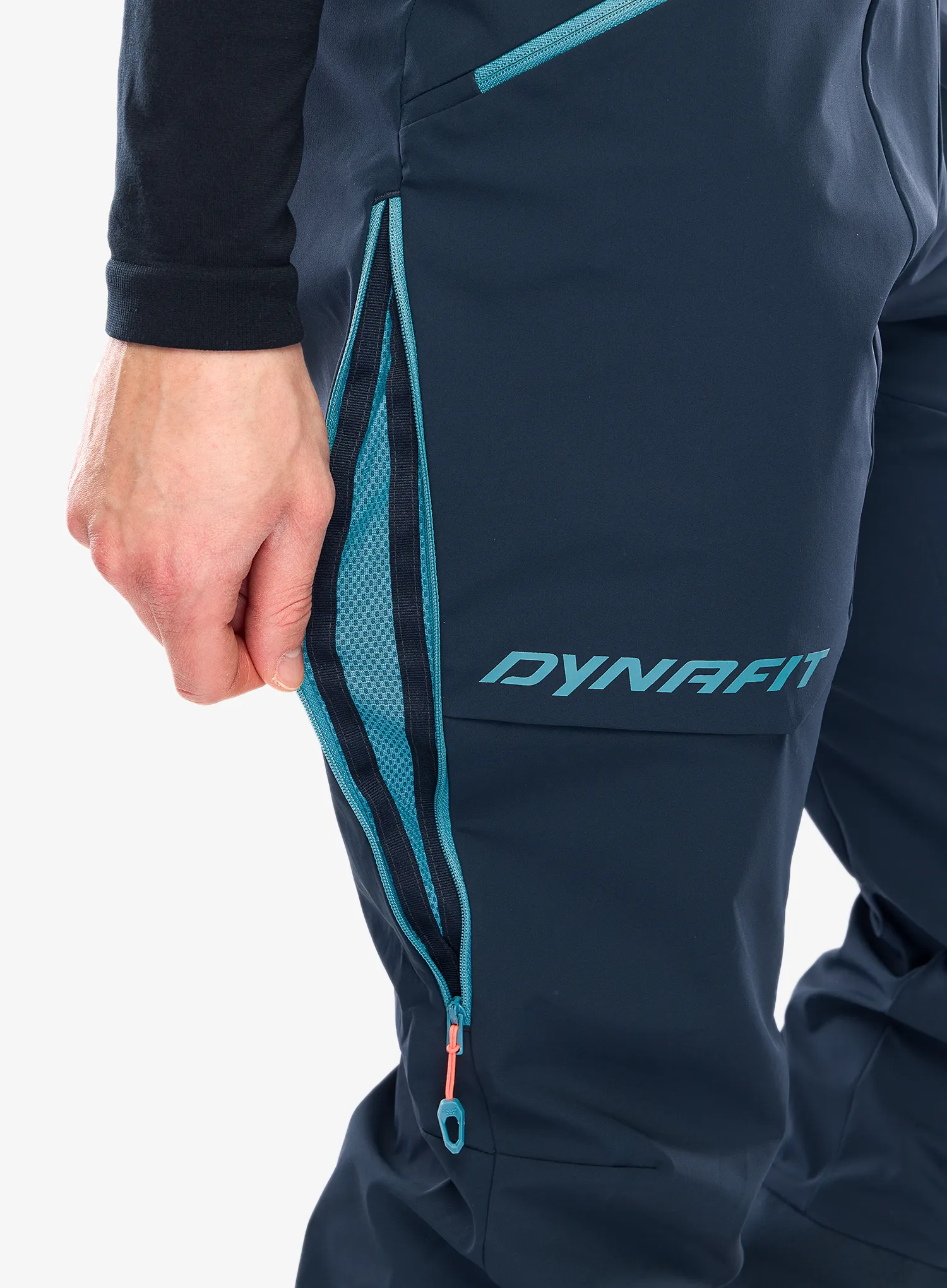 Skialpové kalhoty Dynafit Radical Softshell Pant - blueberry/storm blue
