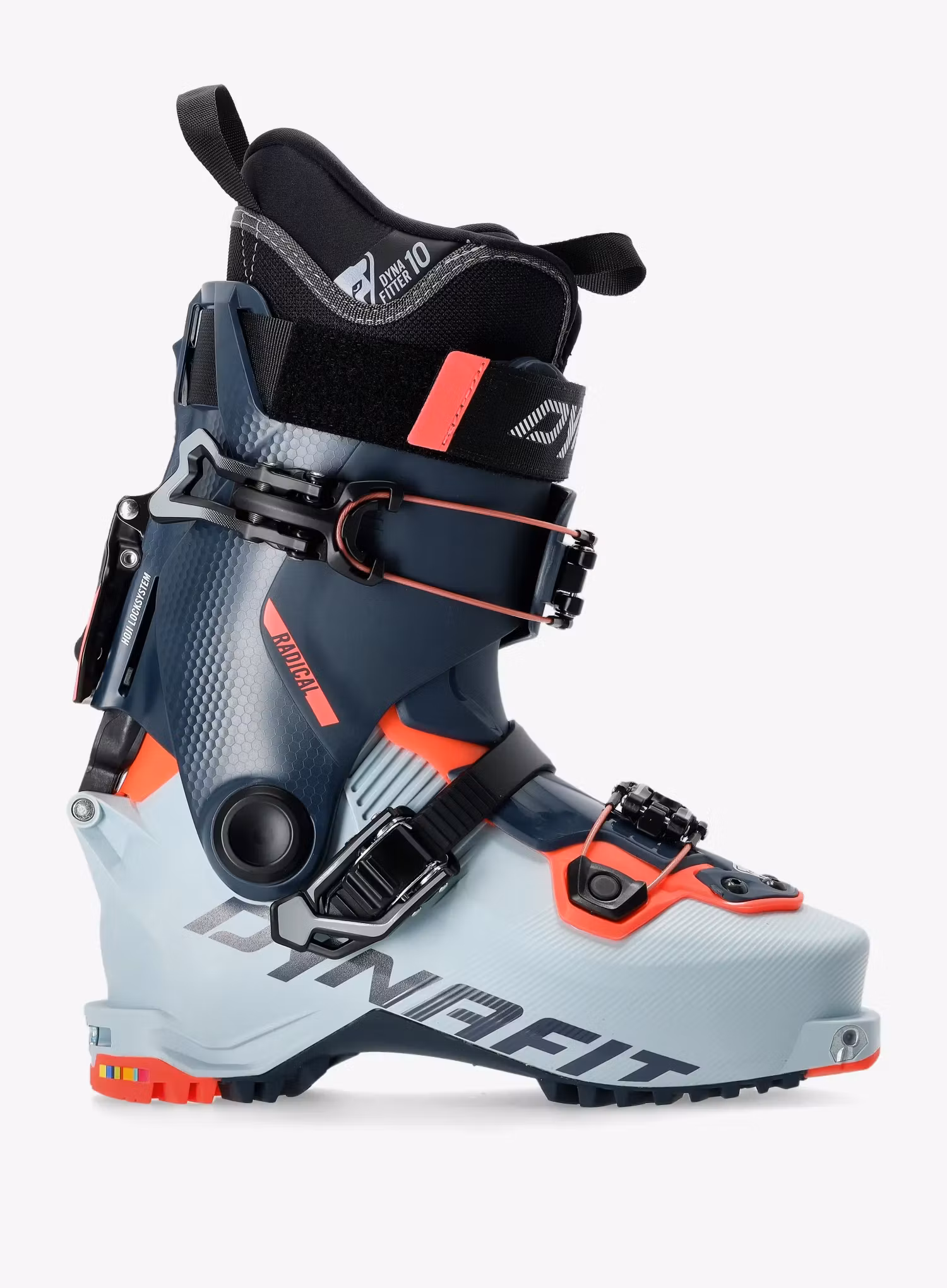 Dámské lyžařské boty Dynafit Radical - puritan gray/fluo coral