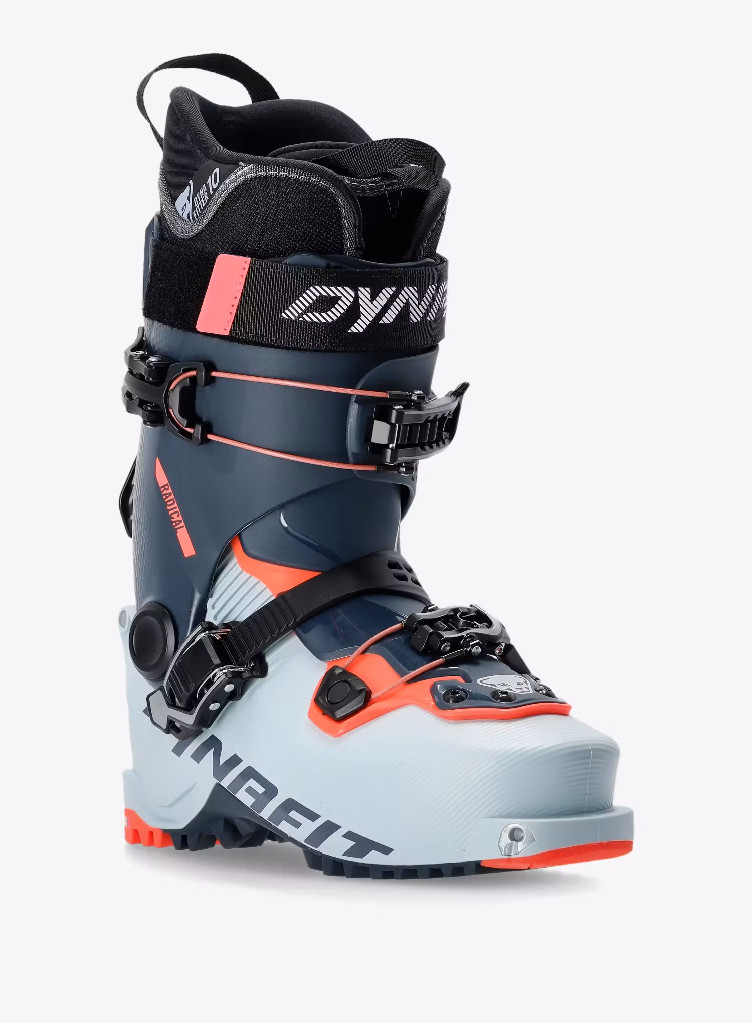 Dámské lyžařské boty Dynafit Radical - puritan gray/fluo coral