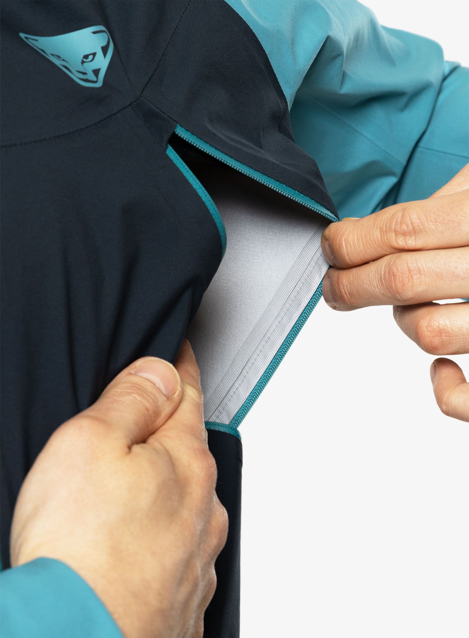 Bunda na kolo Dynafit Ride 3L Jacket  - storm blue