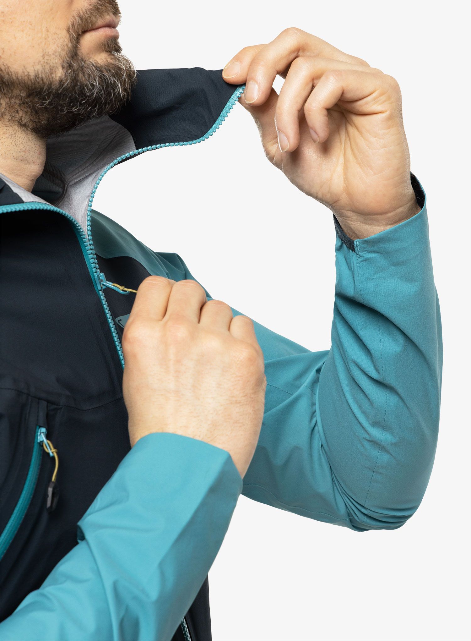 Bunda na kolo Dynafit Ride 3L Jacket  - storm blue