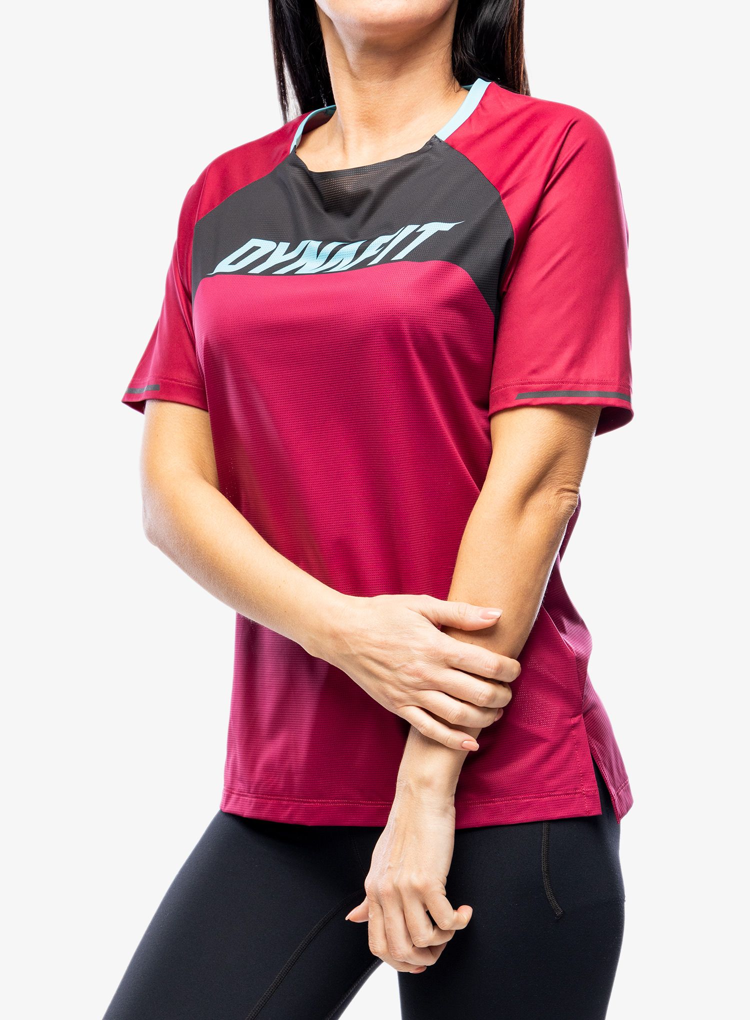 Dámský cyklistický tričko Dynafit Ride Shirt - beet red
