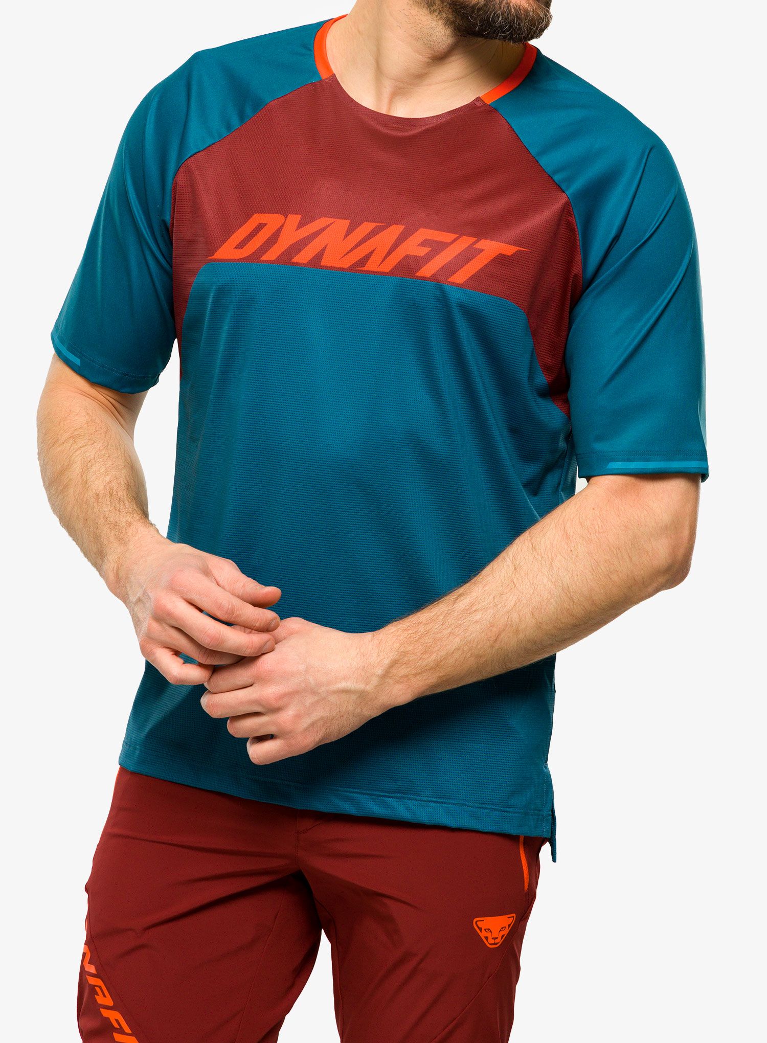 Cyklistické triko Dynafit Ride Shirt  - mallard blue
