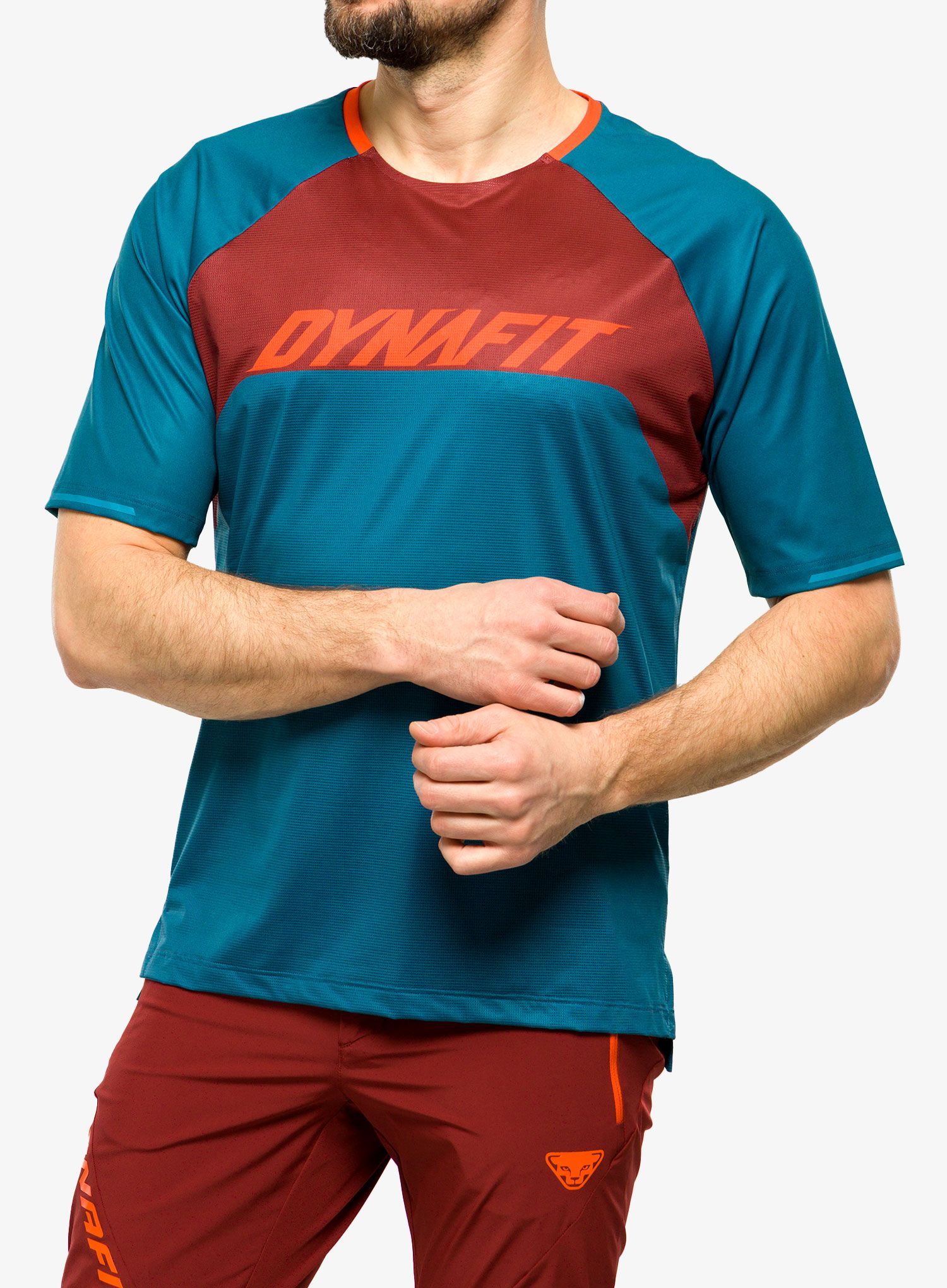 Cyklistické triko Dynafit Ride Shirt  - mallard blue