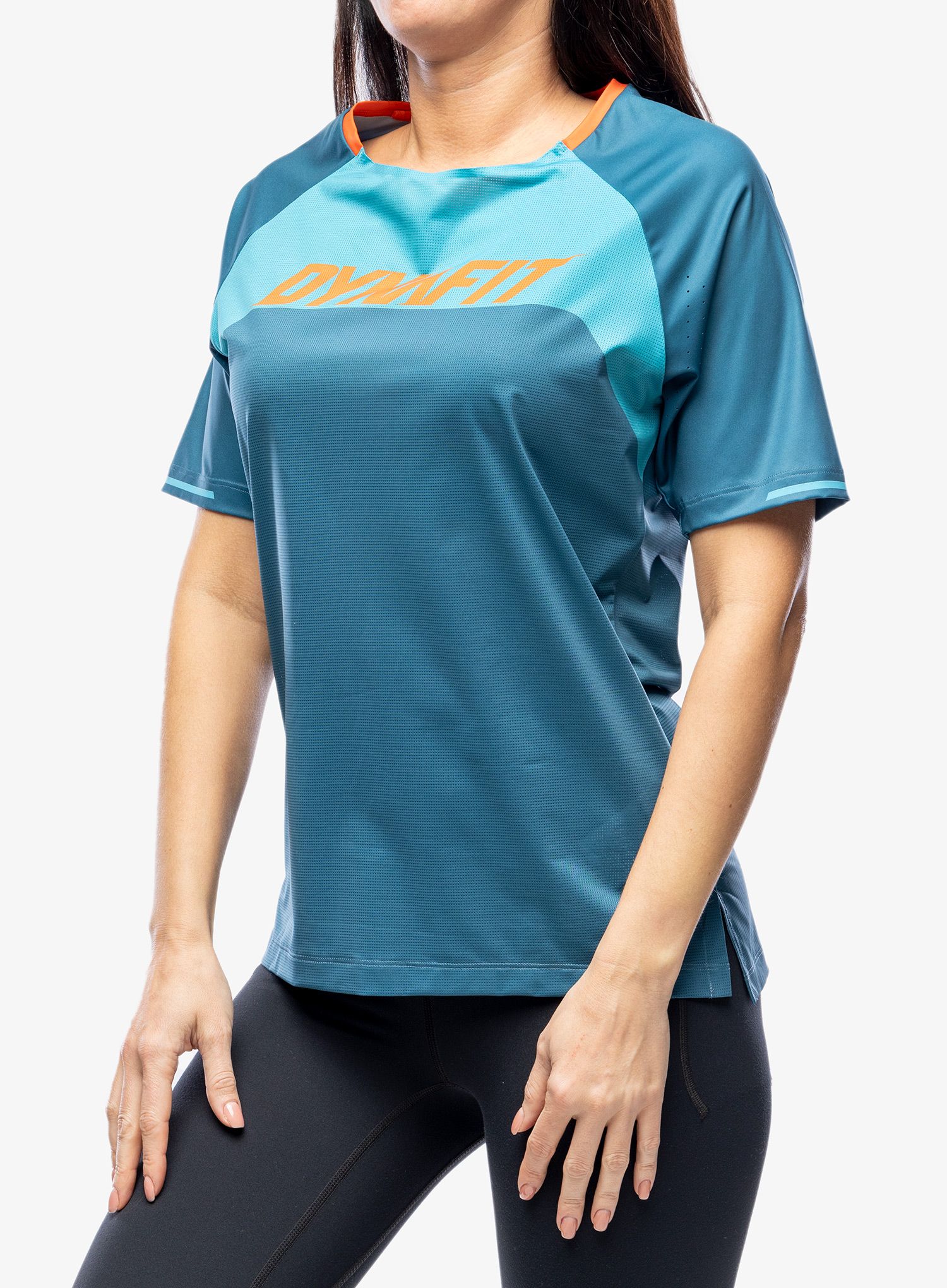 Dámský cyklistický tričko Dynafit Ride Shirt - petrol