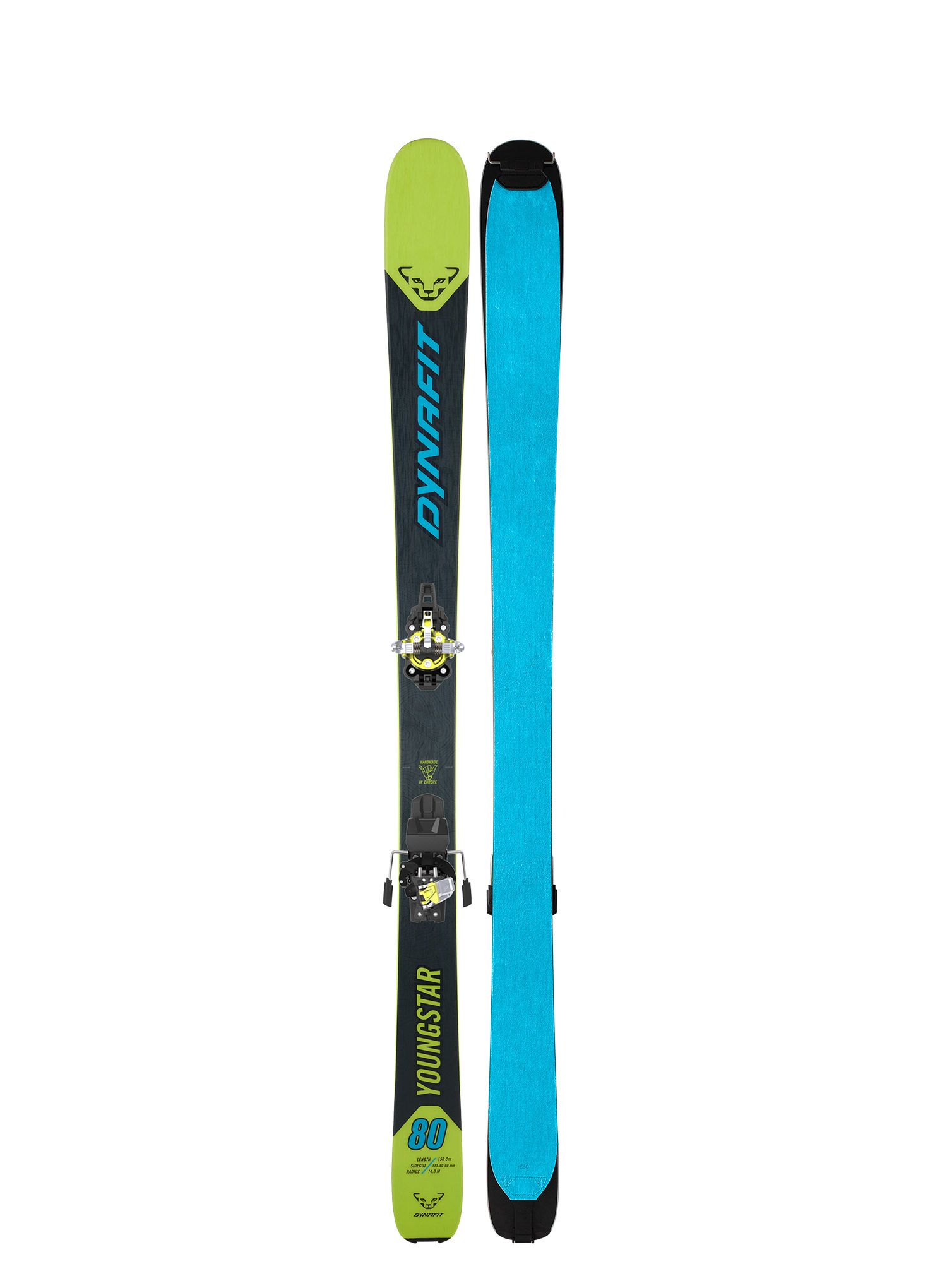 Skialpový set Dynafit Seven Summits Youngstar Ski Set - lambo green/black