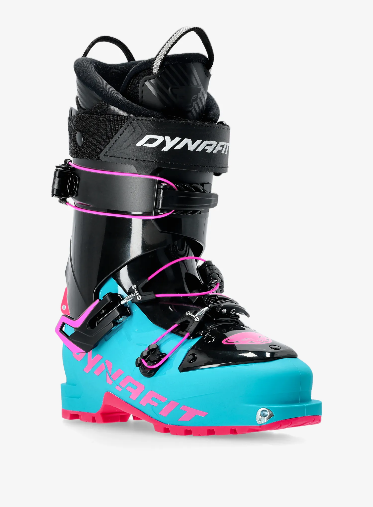 Dámské skialpové boty Dynafit Seven Summits - ocean/flamingo