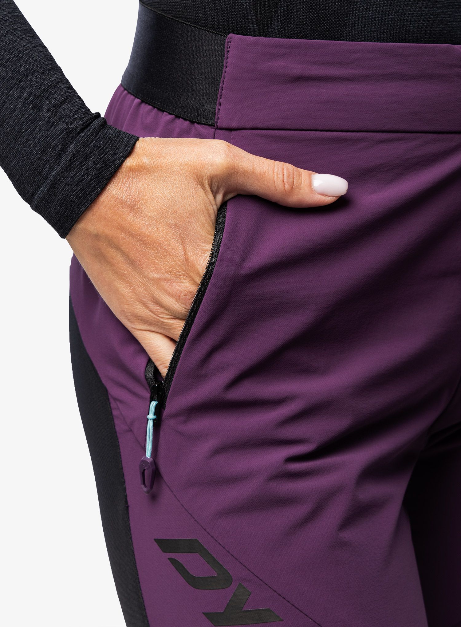 Skialpové kalhoty dámské Dynafit Speed DST Pant - royal purple