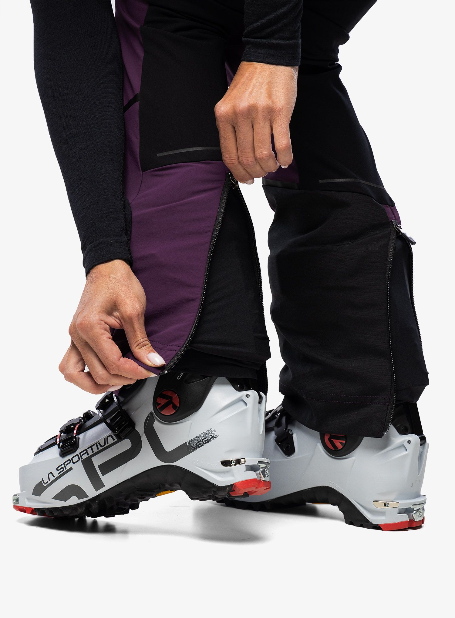 Skialpové kalhoty dámské Dynafit Speed DST Pant - royal purple