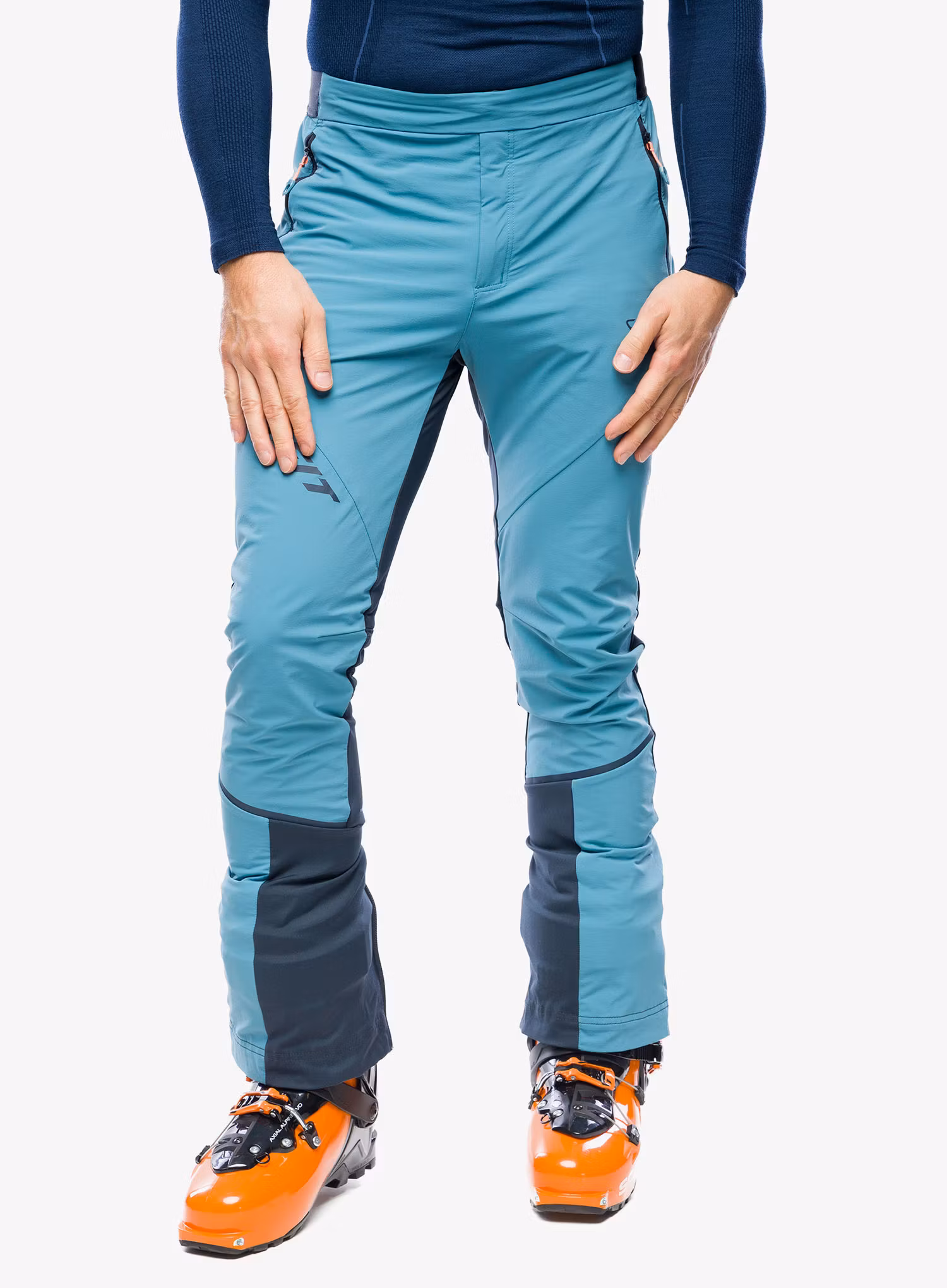 Skialpové kalhoty Dynafit Speed DST Pant - storm blue