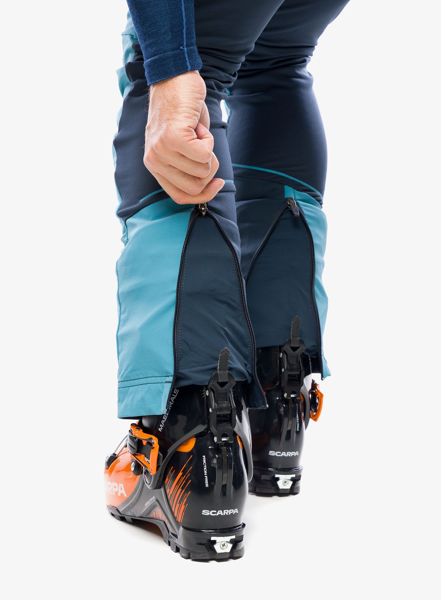 Skialpové kalhoty Dynafit Speed DST Pant - storm blue