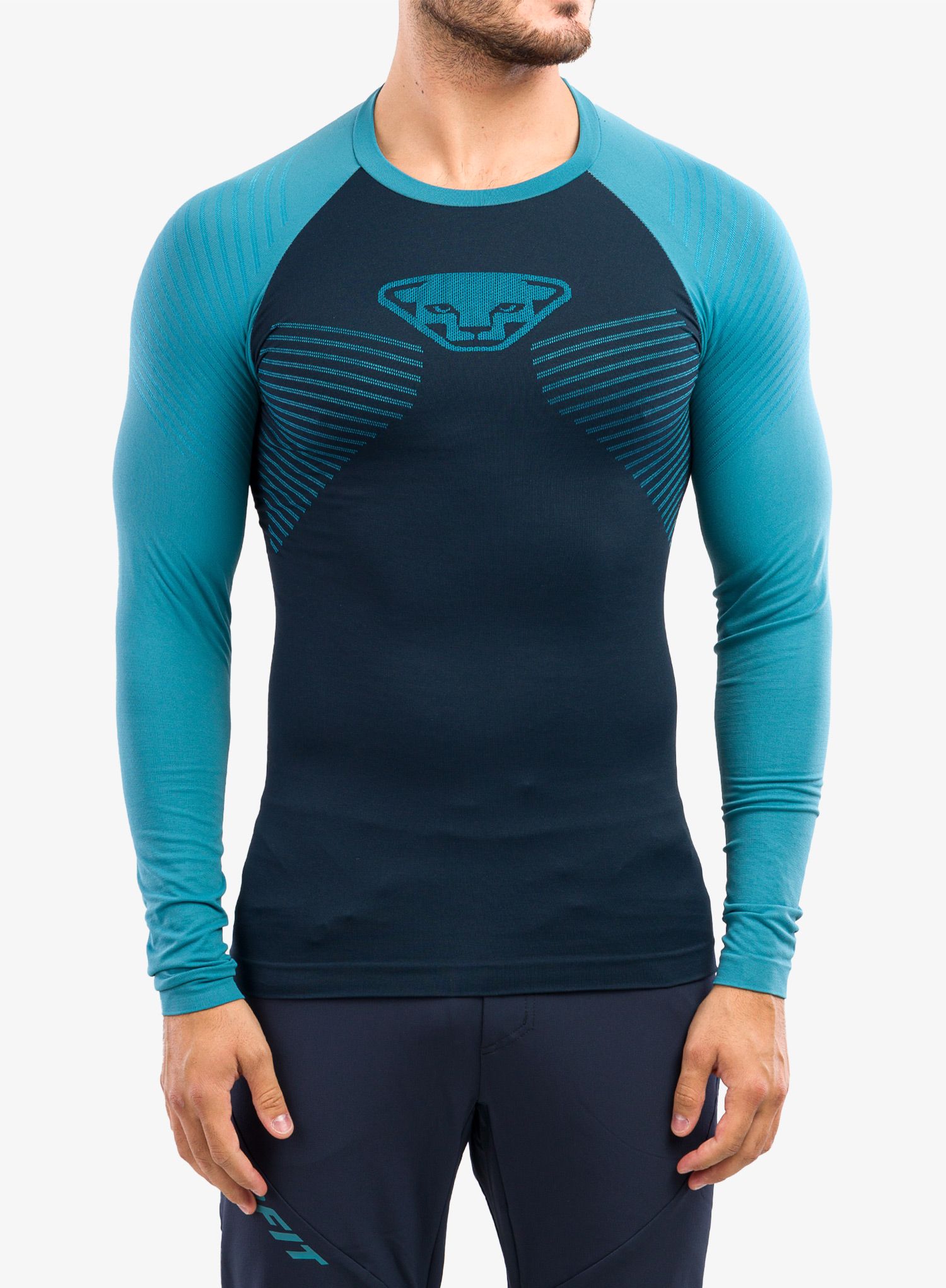 Funkční mikina Dynafit Speed Dryarn L/S Tee - storm blue