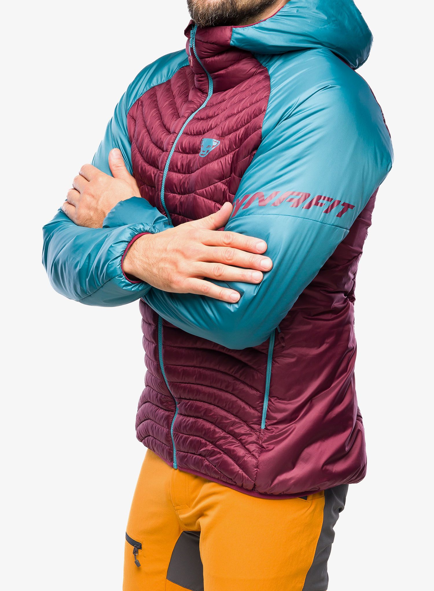 Bunda na skialpinismus Dynafit Speed Insulation Hooded Jacket - storm blue/blue