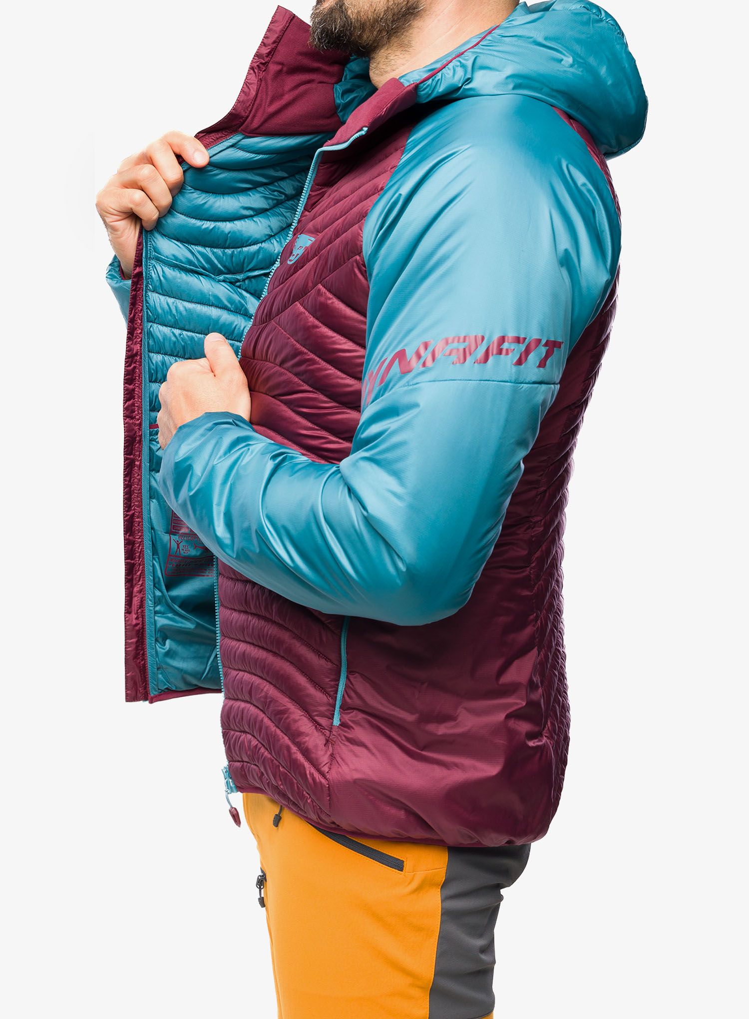Bunda na skialpinismus Dynafit Speed Insulation Hooded Jacket - storm blue/blue