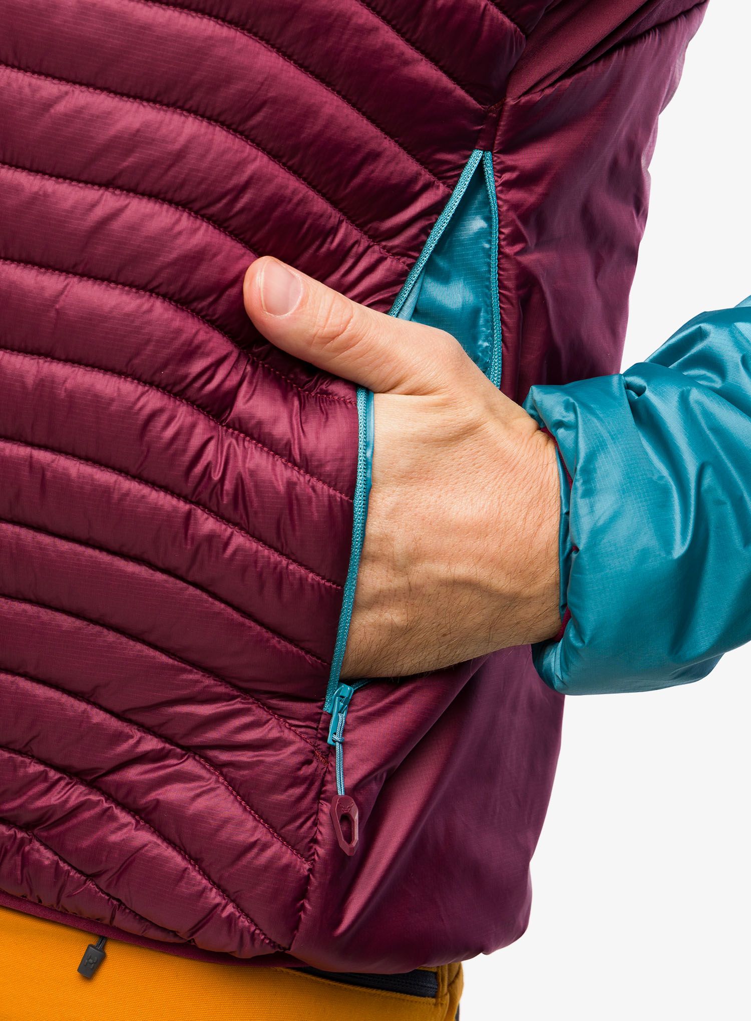 Bunda na skialpinismus Dynafit Speed Insulation Hooded Jacket - storm blue/blue