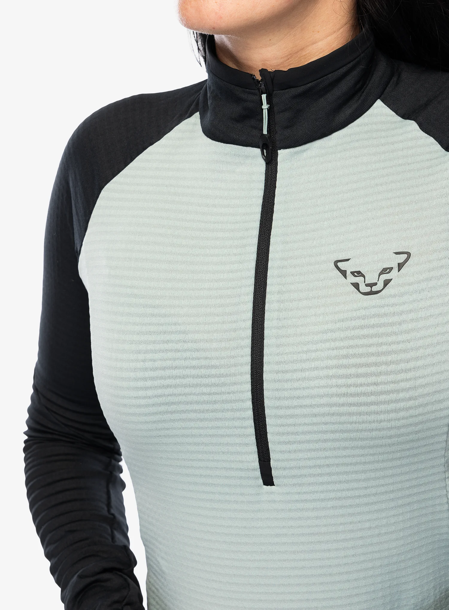 Fleece mikina dámská Dynafit Speed Polartec 1/2 Zip - jadelite
