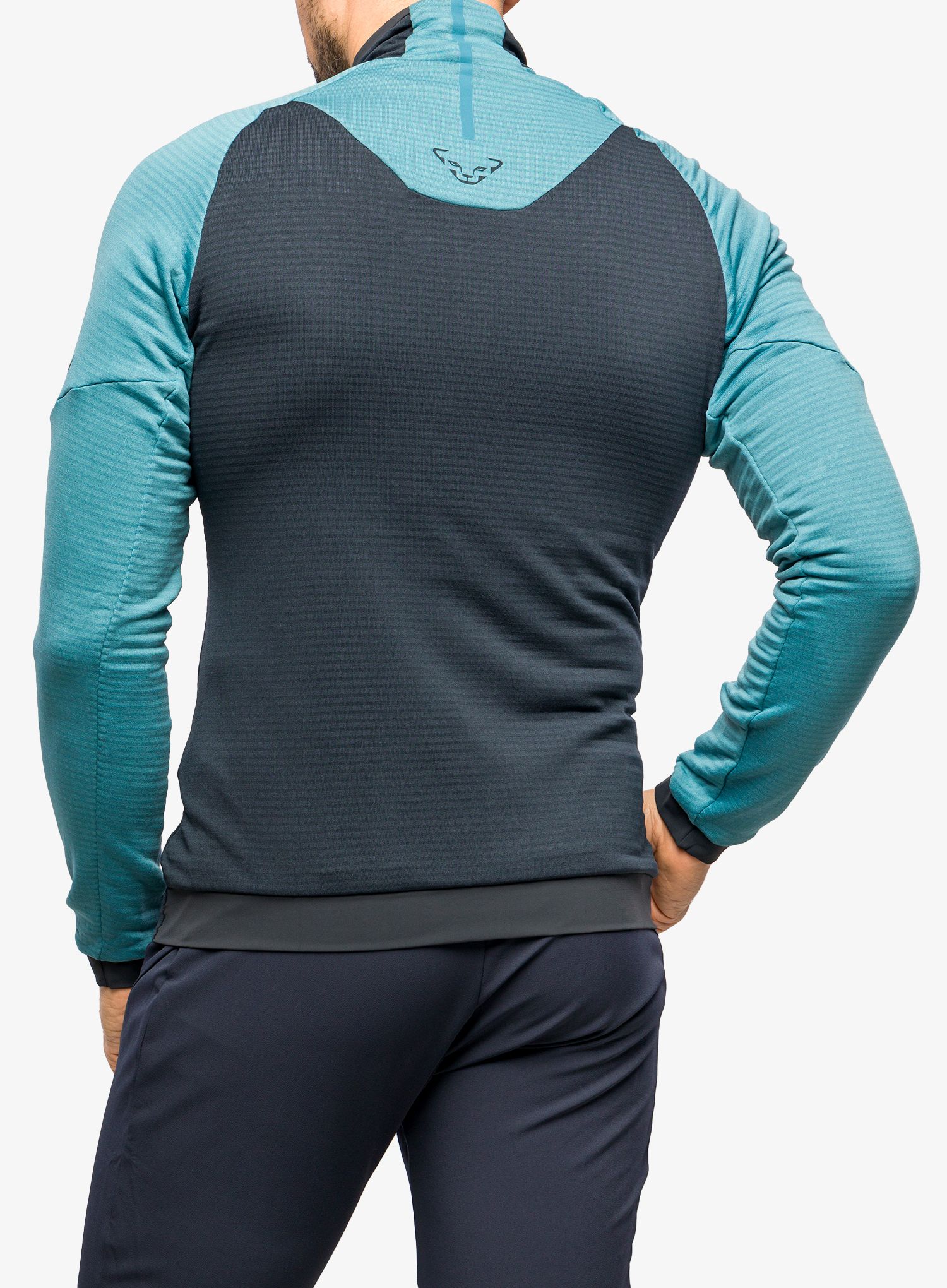 Fleecová mikina Dynafit Speed Polartec 1/2 Zip - storm blue