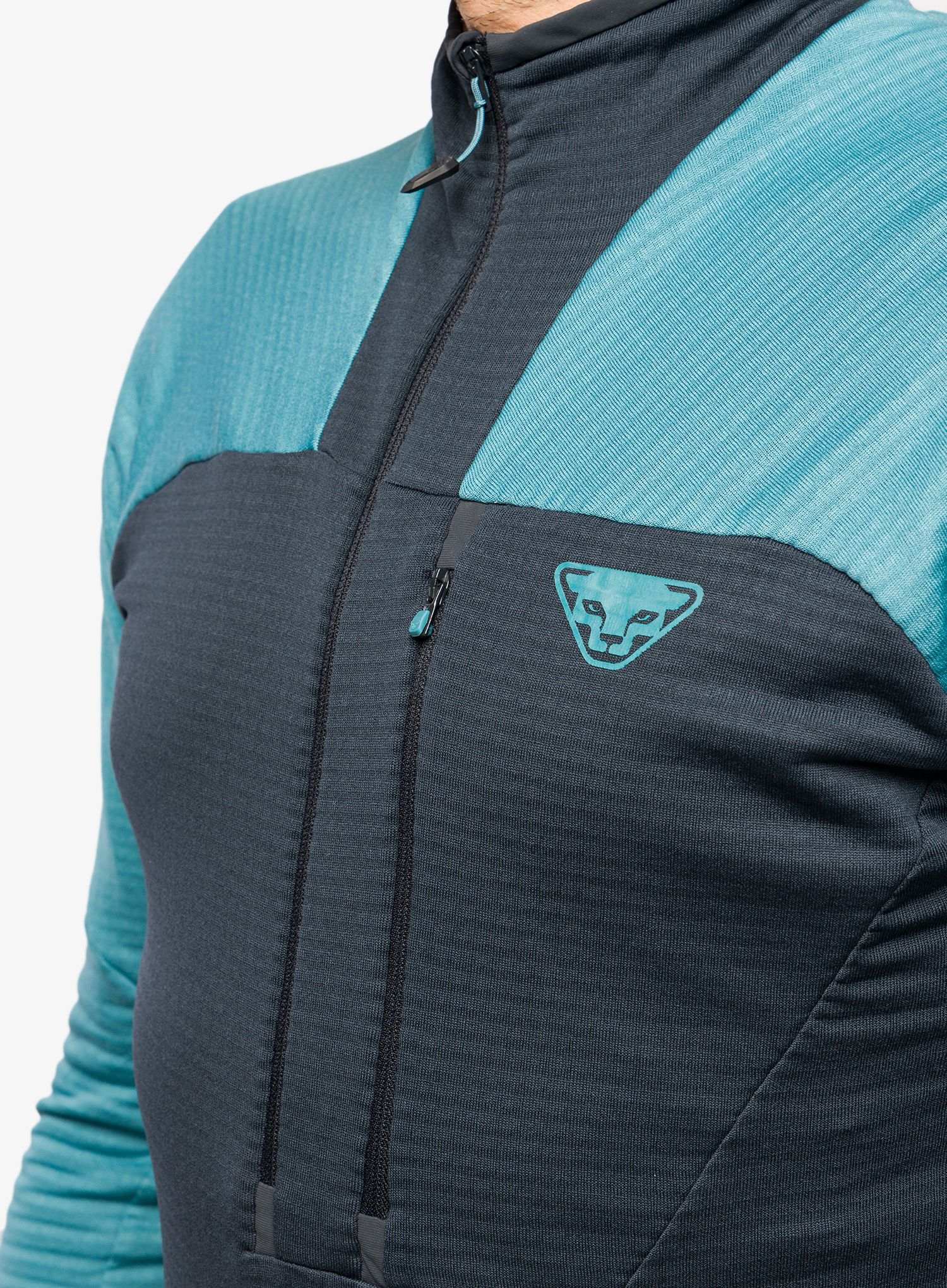 Fleecová mikina Dynafit Speed Polartec 1/2 Zip - storm blue