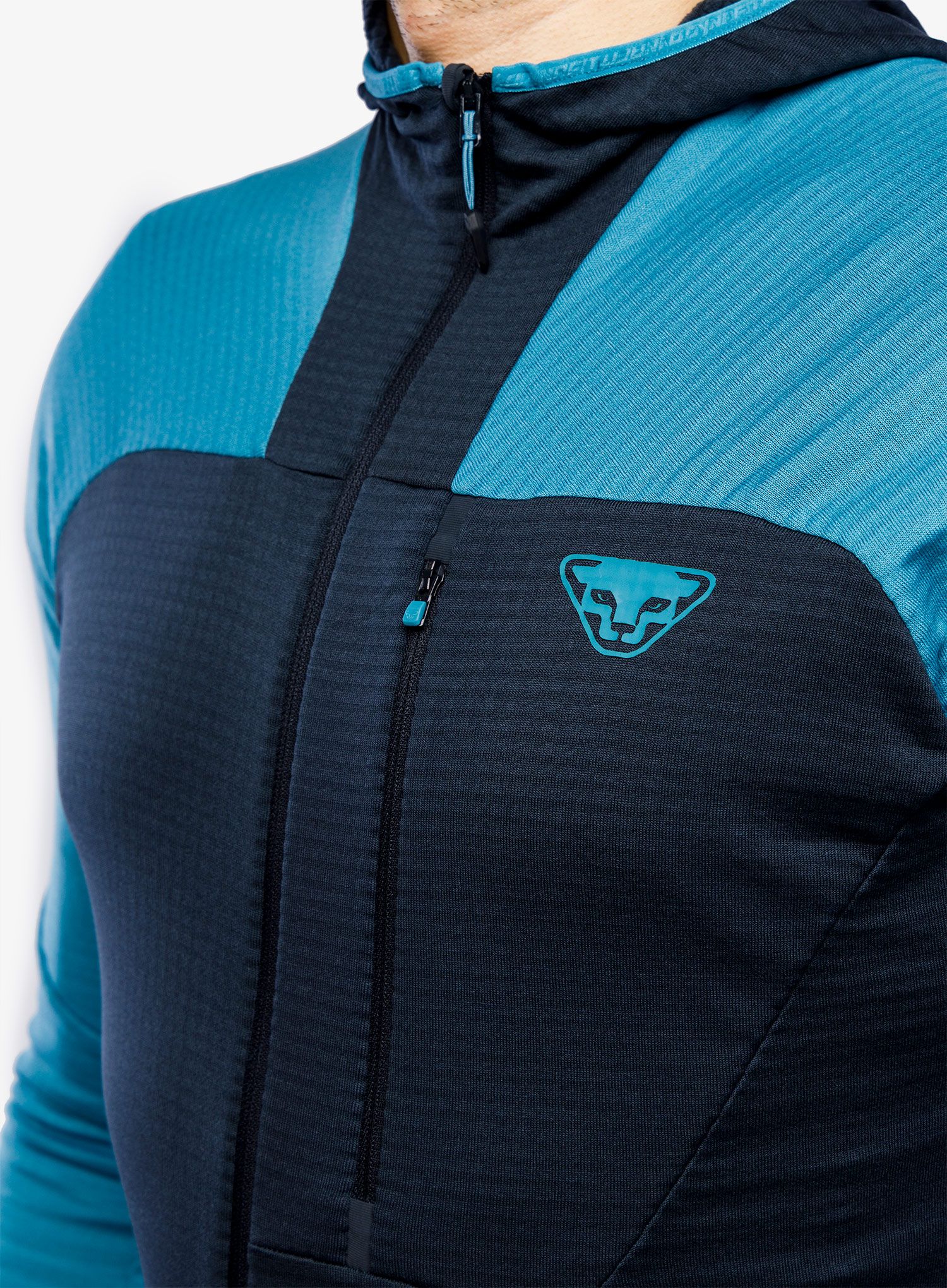 Mikina Dynafit Speed Polartec Hooded Jacket - storm blue