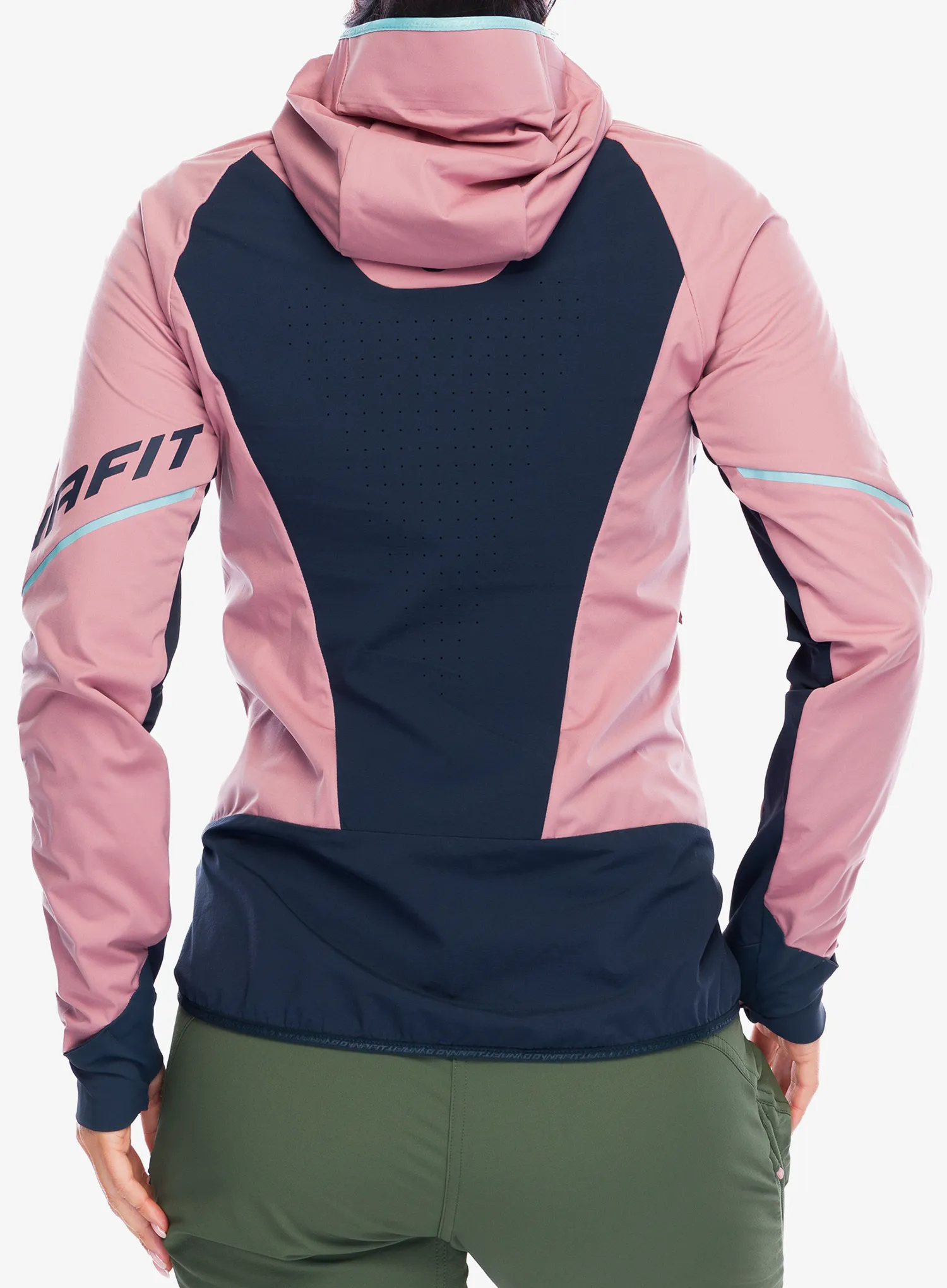 Damska bunda na skialpy Dynafit Speed Softshell Jacket - mokarosa