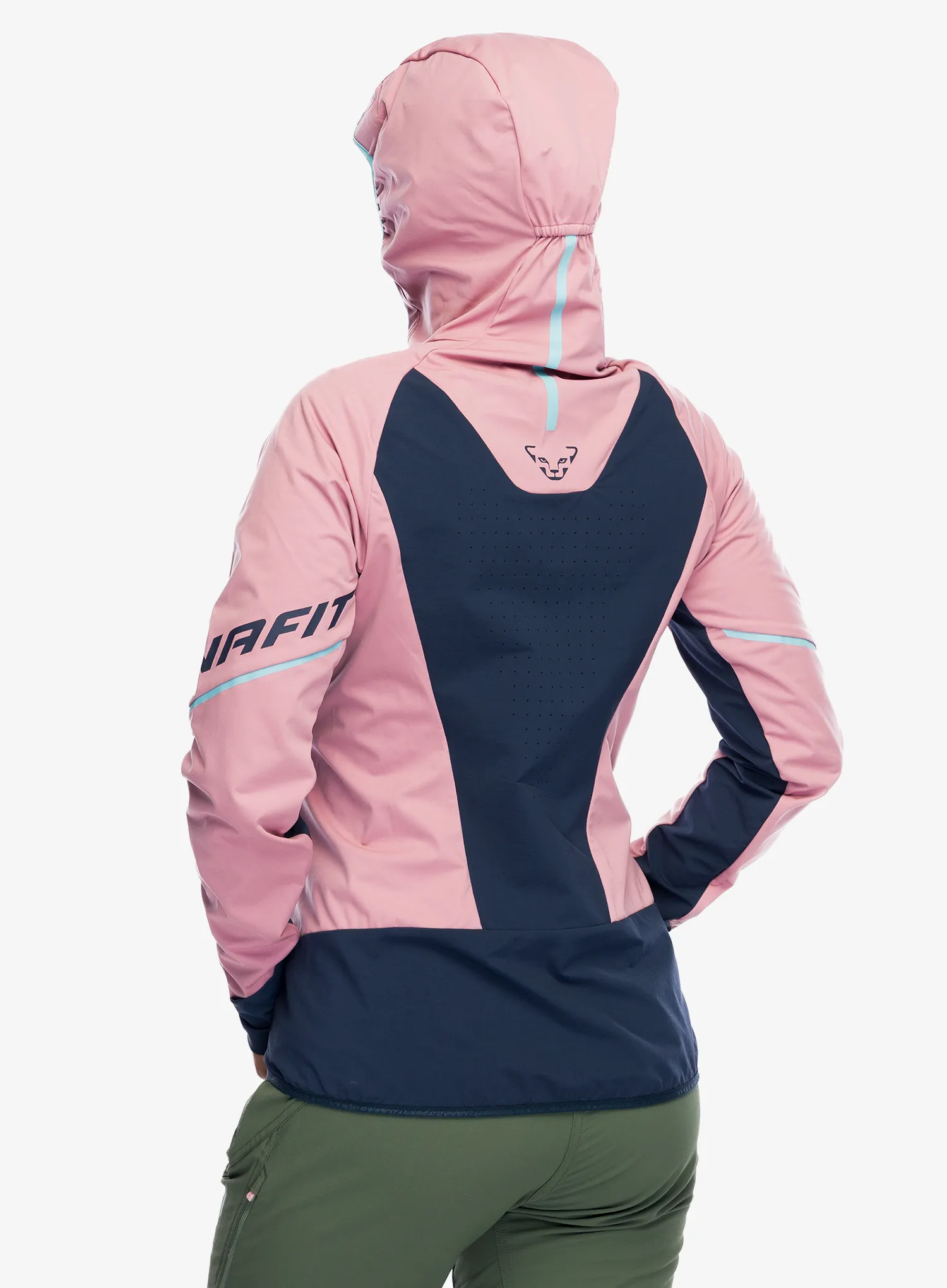 Damska bunda na skialpy Dynafit Speed Softshell Jacket - mokarosa