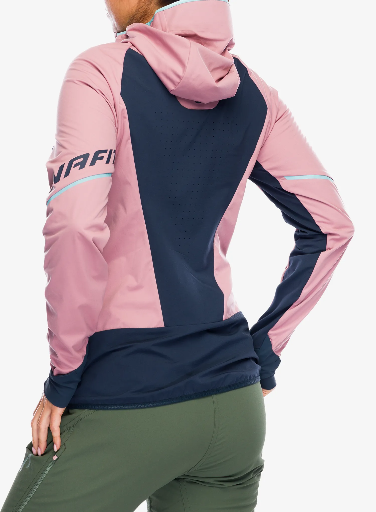 Damska bunda na skialpy Dynafit Speed Softshell Jacket - mokarosa