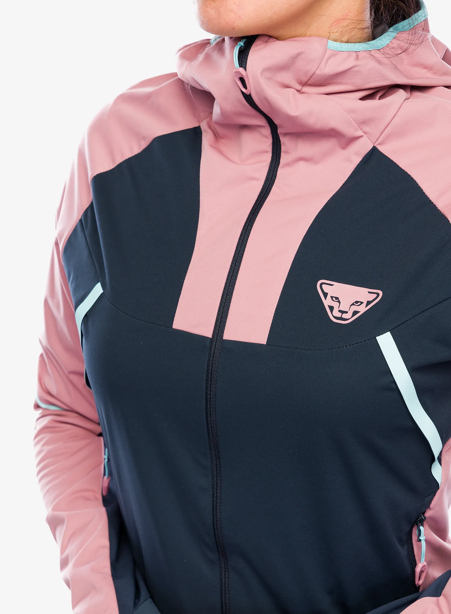 Damska bunda na skialpy Dynafit Speed Softshell Jacket - mokarosa