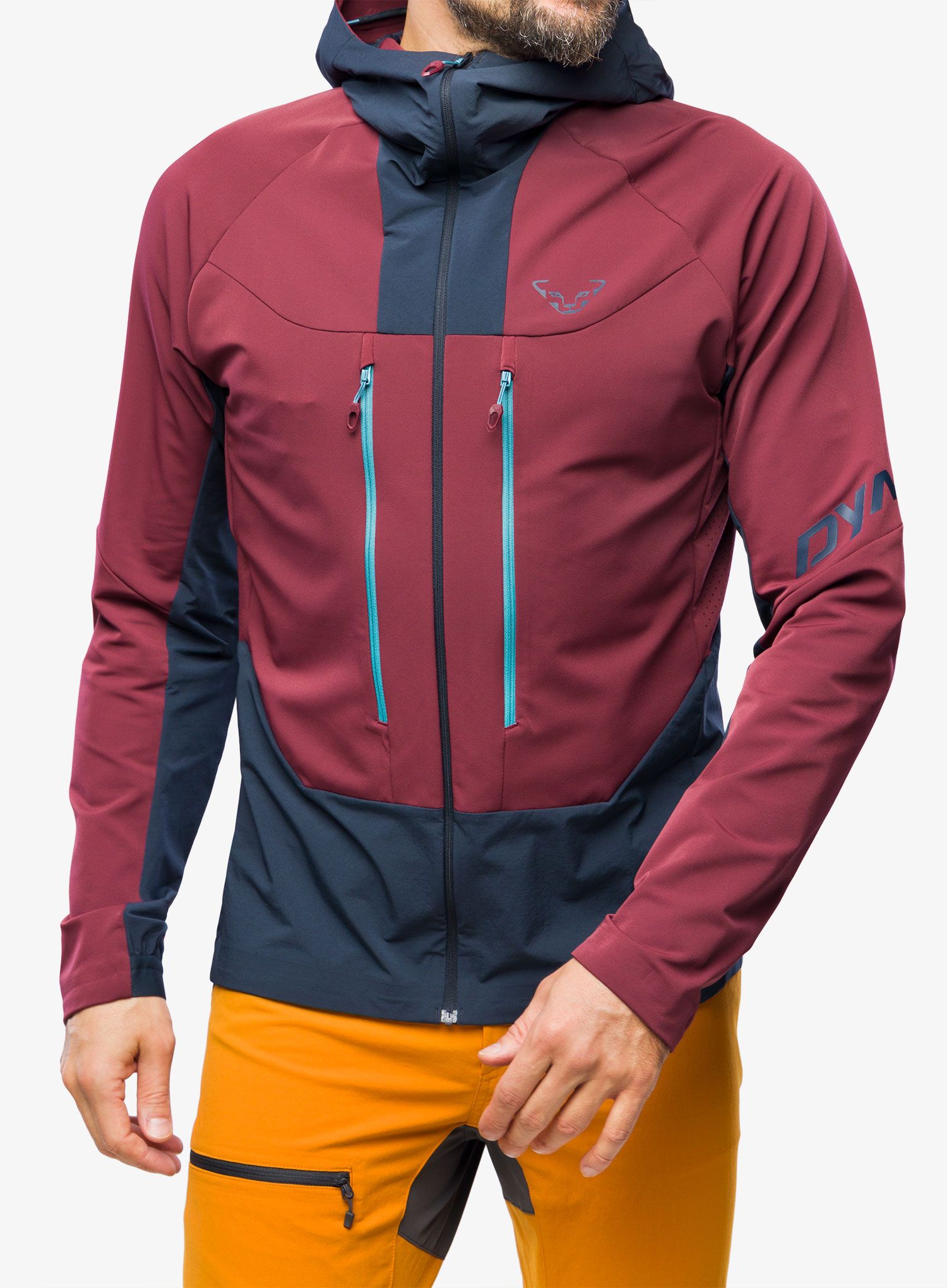 Softshellová bunda Dynafit TLT Dynastretch Jacket - burgundy