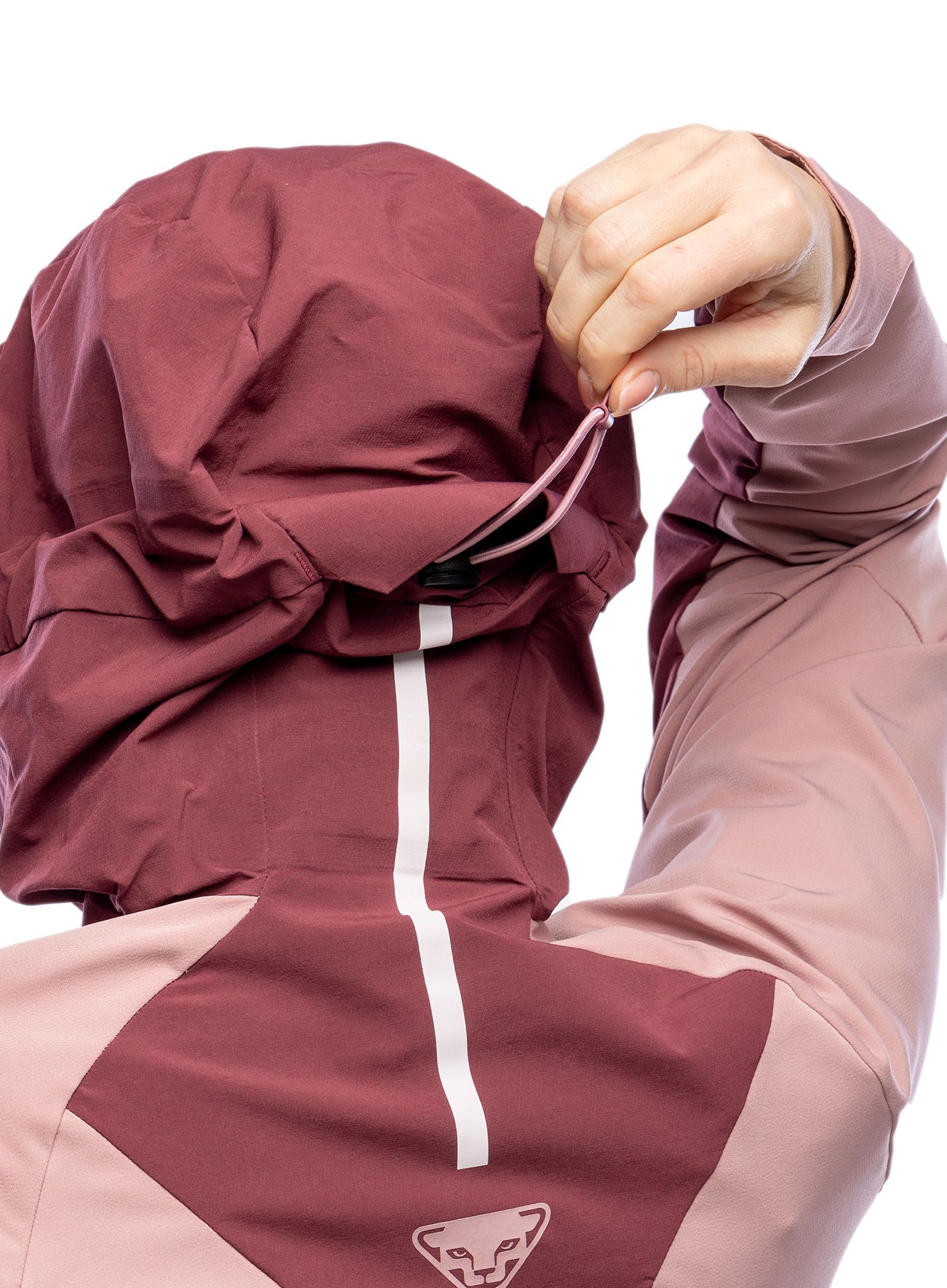 Damska bunda na skialpy Dynafit TLT Dynastretch Jacket - mokarosa