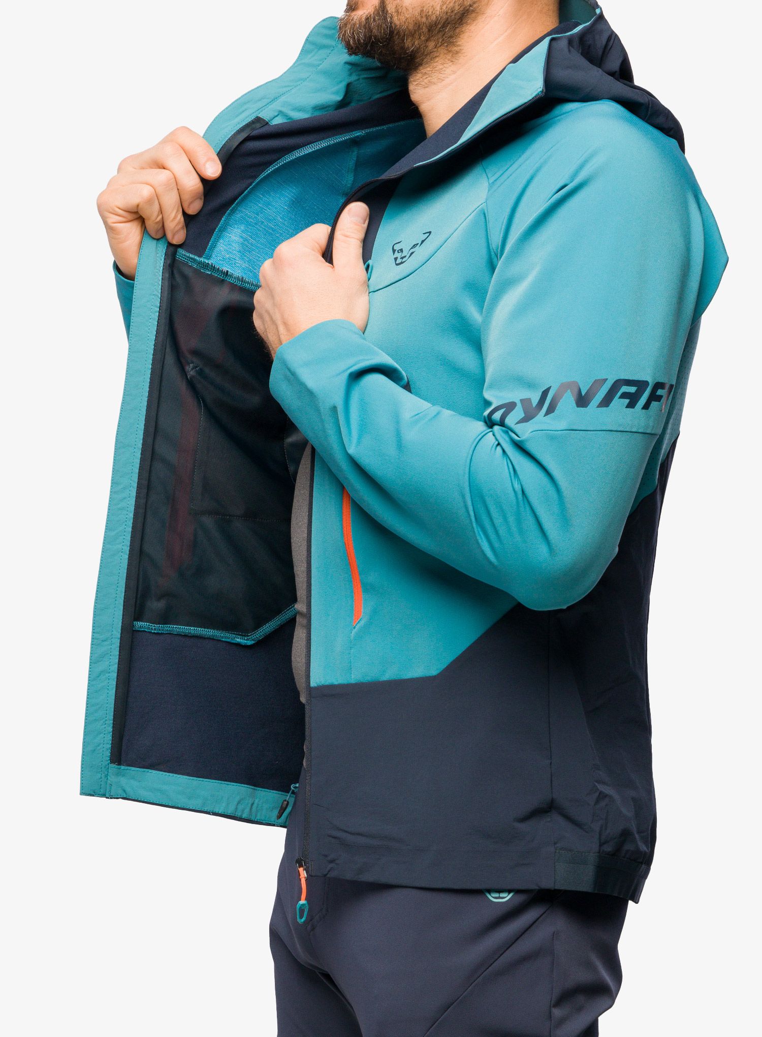 Bunda skialpova Dynafit TLT Dynastretch Jacket - storm blue