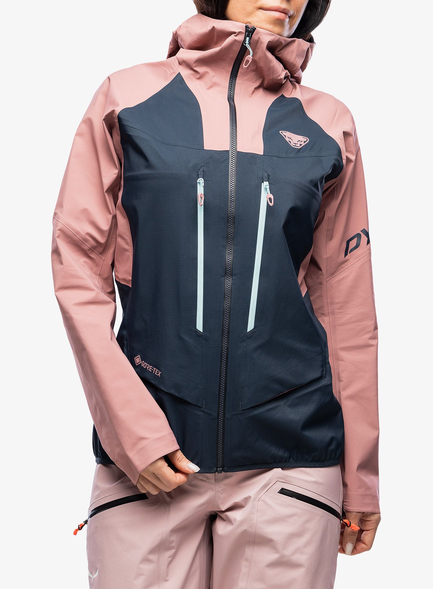 Damska bunda na skialpy Dynafit TLT GTX Jacket - mokarosa
