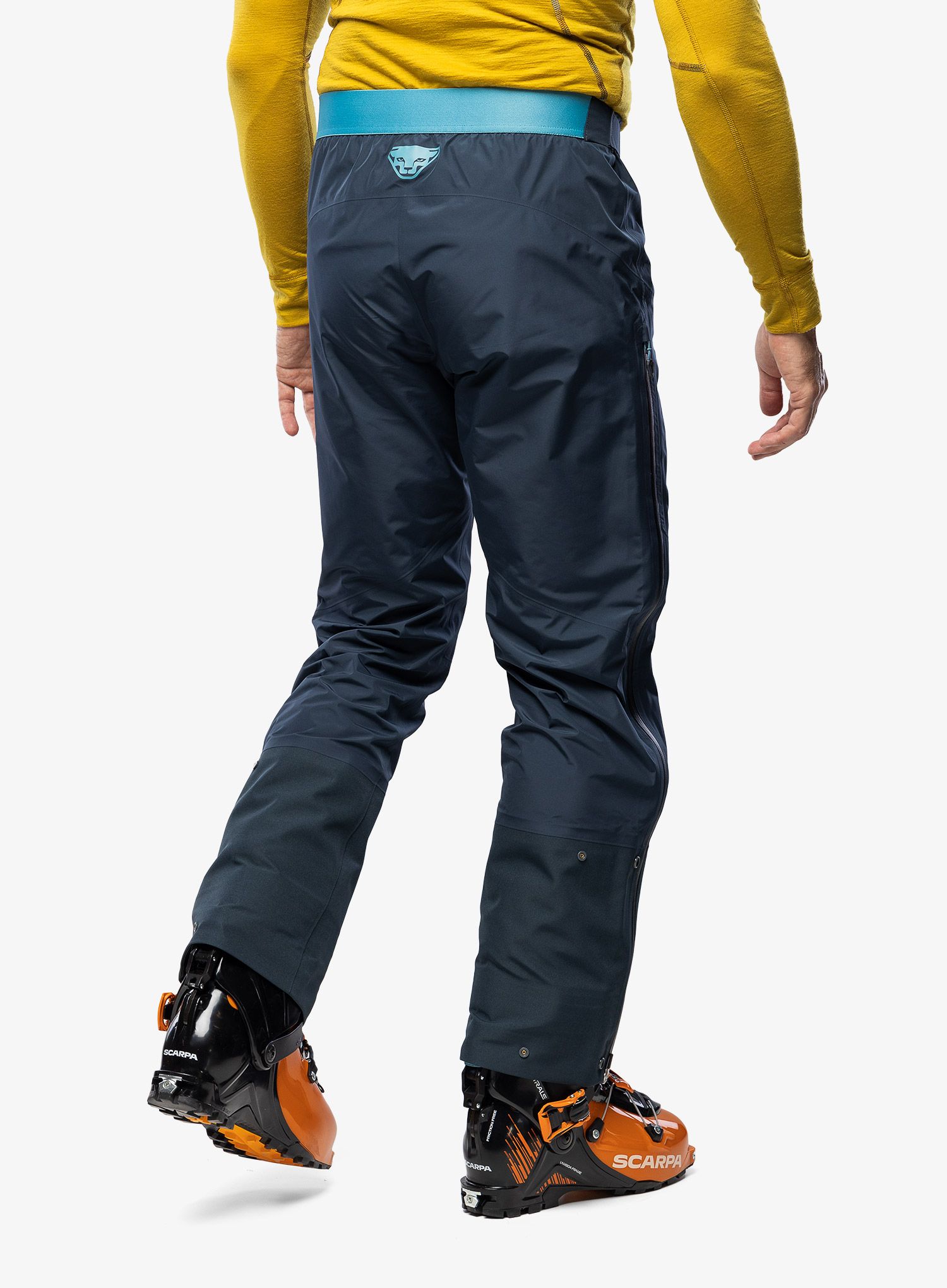 GORE TEX kalhoty Dynafit TLT GTX Overpant - blueberry/storm blue