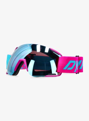 Lyžařské brýle Dynafit TLT Evo Goggle - pink glo/silvretta Cat S3