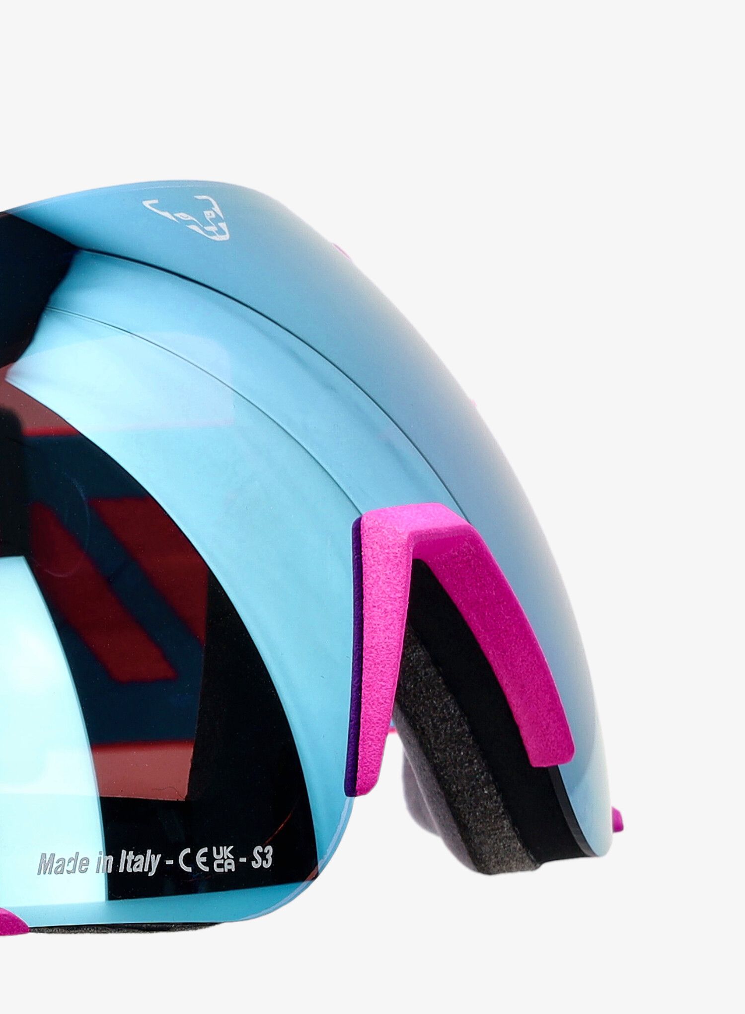 Lyžařské brýle Dynafit TLT Evo Goggle - pink glo/silvretta Cat S3