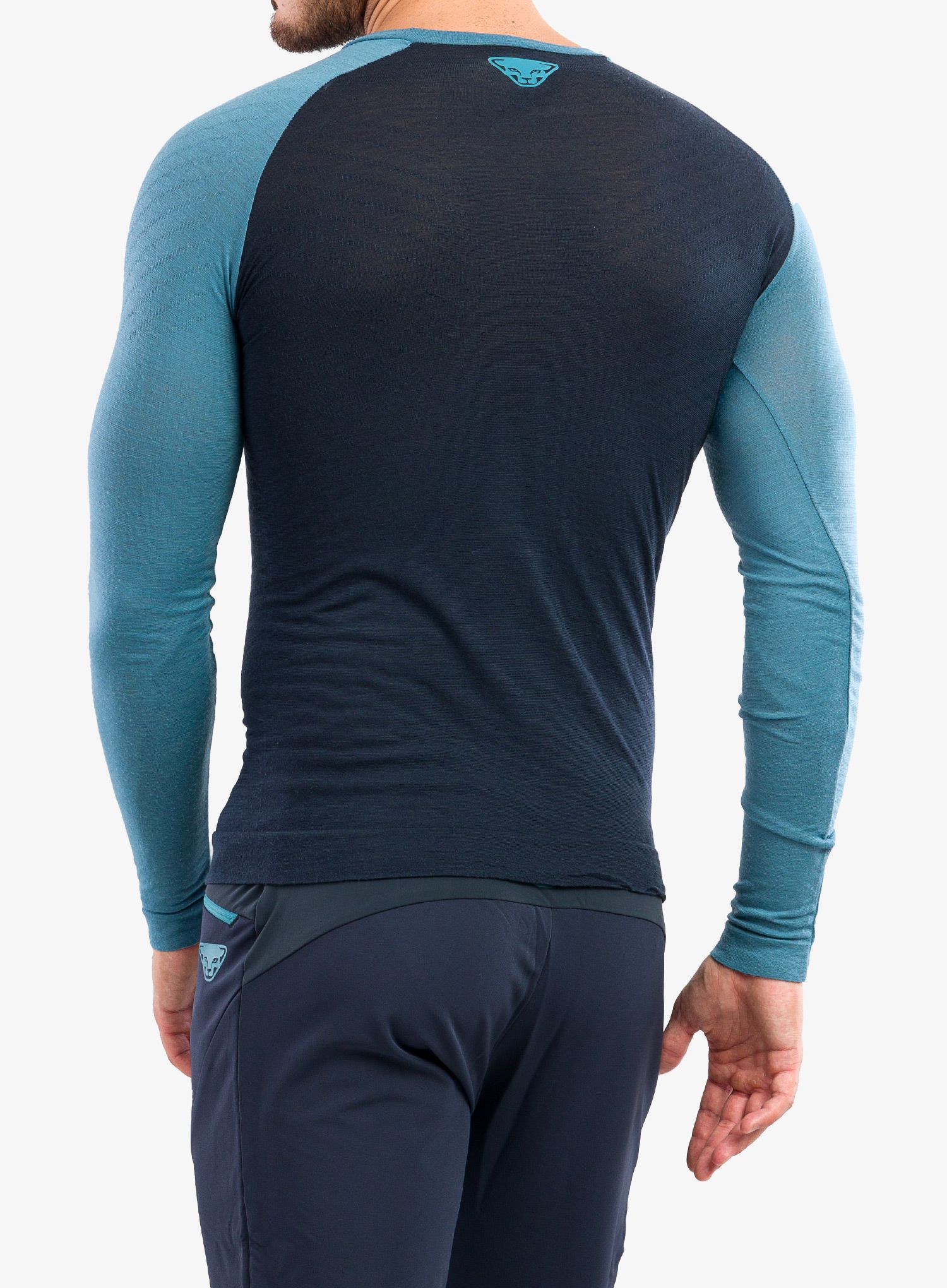 Funkční mikina Dynafit Tour Light Merino Longsleeve - storm blue