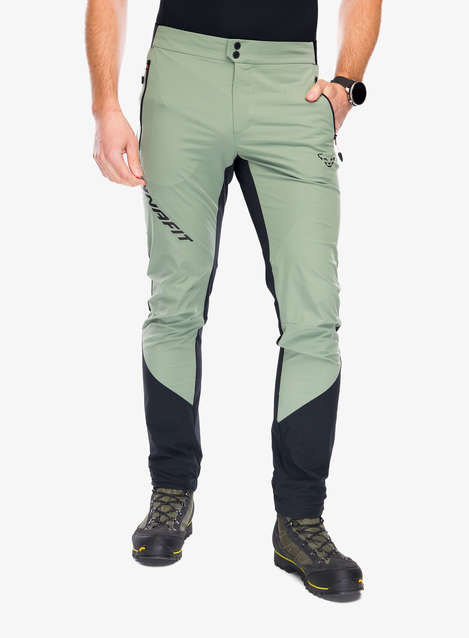 Kalhoty na hory Dynafit Transalper 2 Light DST Pants - sage