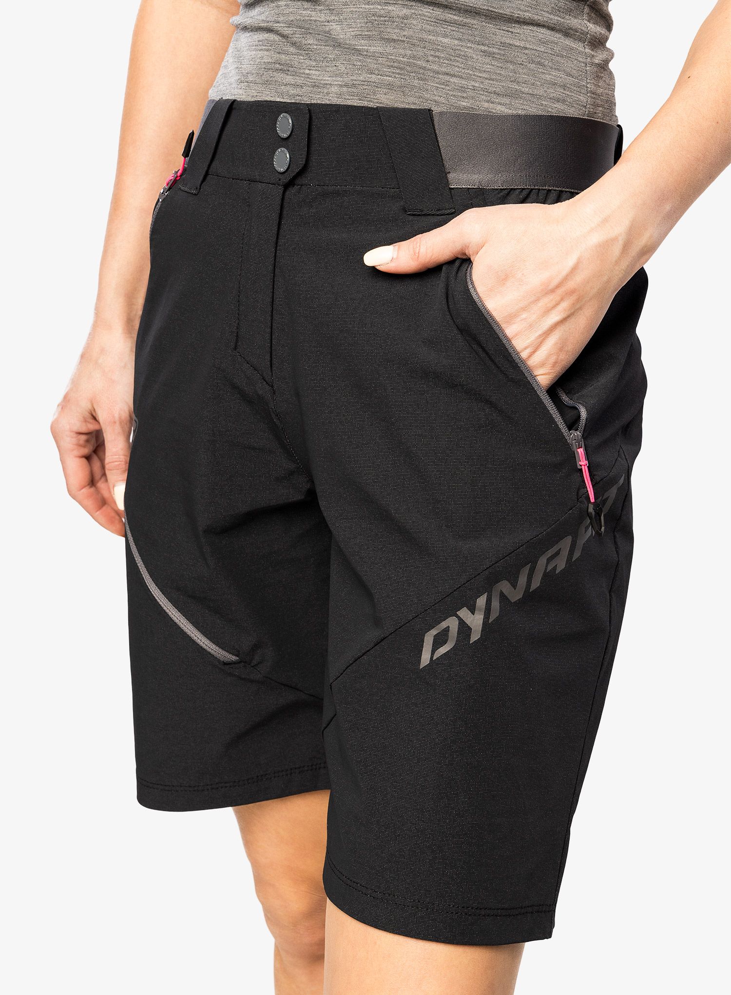 Turistické kraťasy dámské Dynafit Transalper 4 DST Shorts  - black out