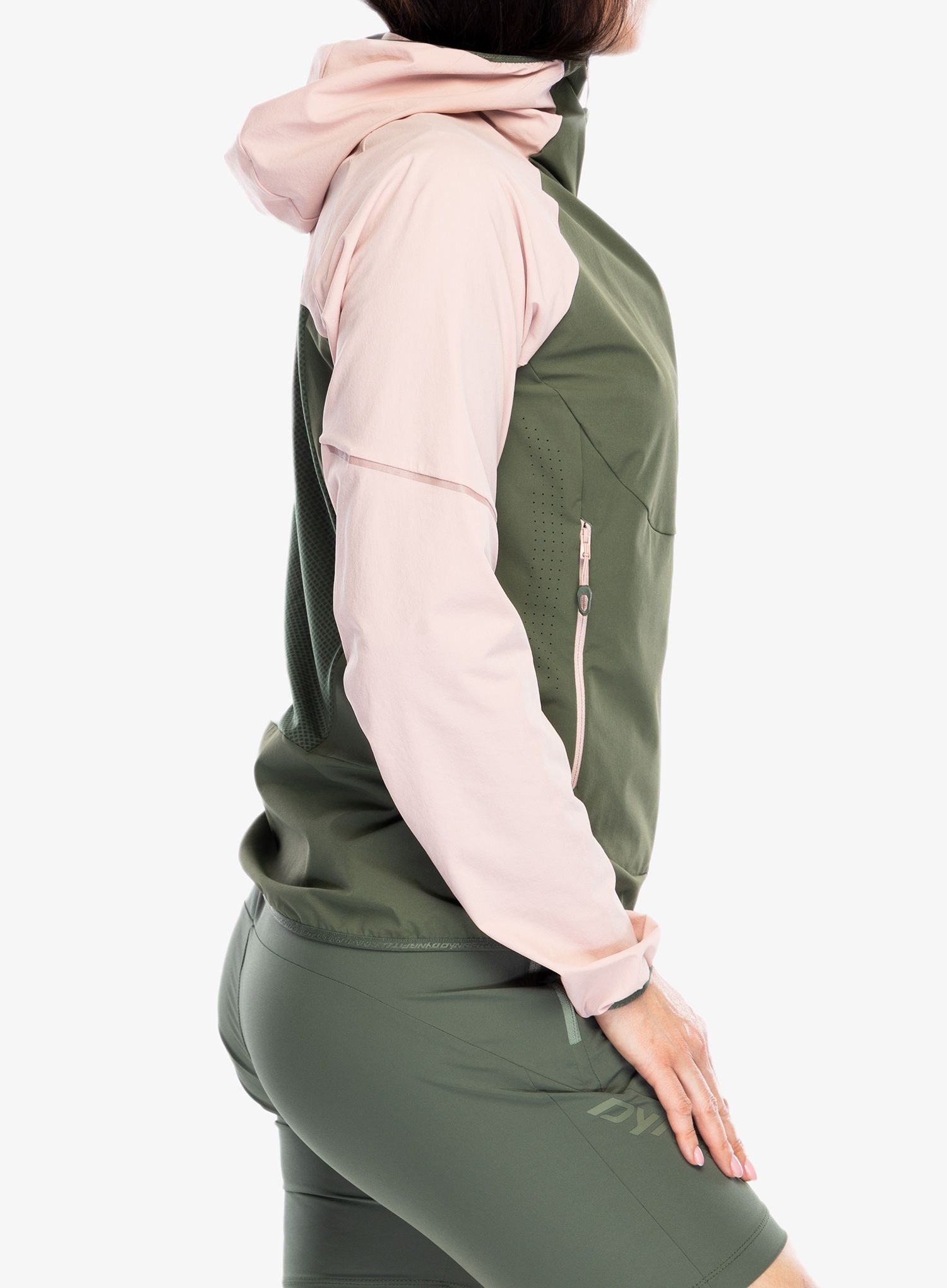 Softshellová bunda dámská Dynafit Transalper DST Jacket - pale rose