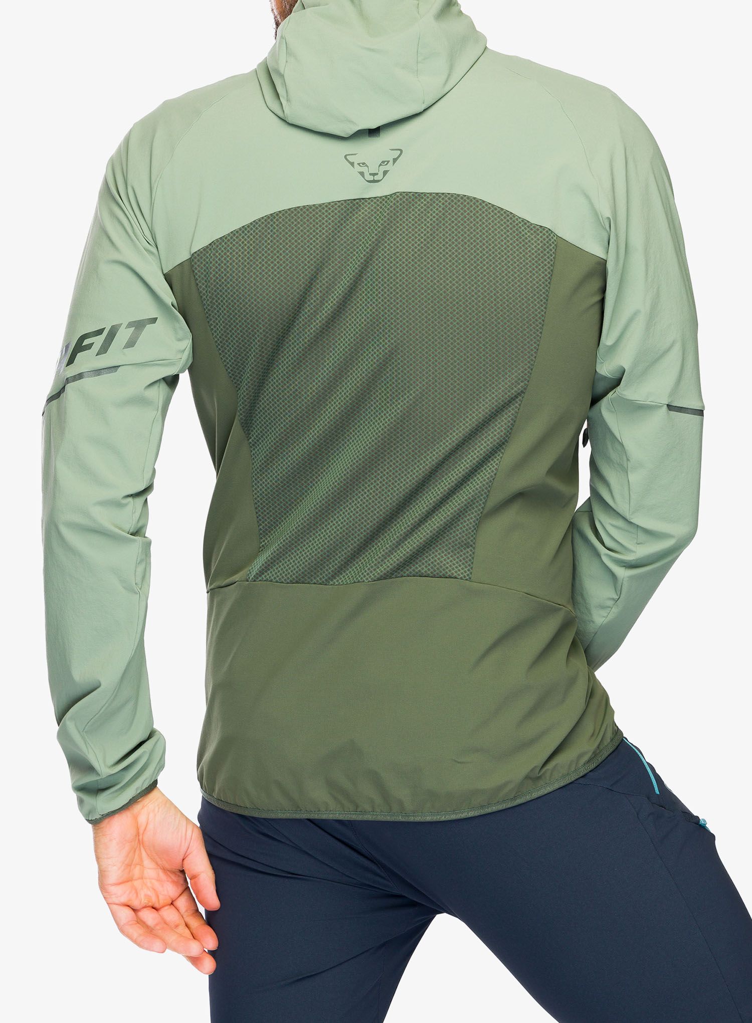 Softshellová bunda Dynafit Transalper DST Jacket - sage
