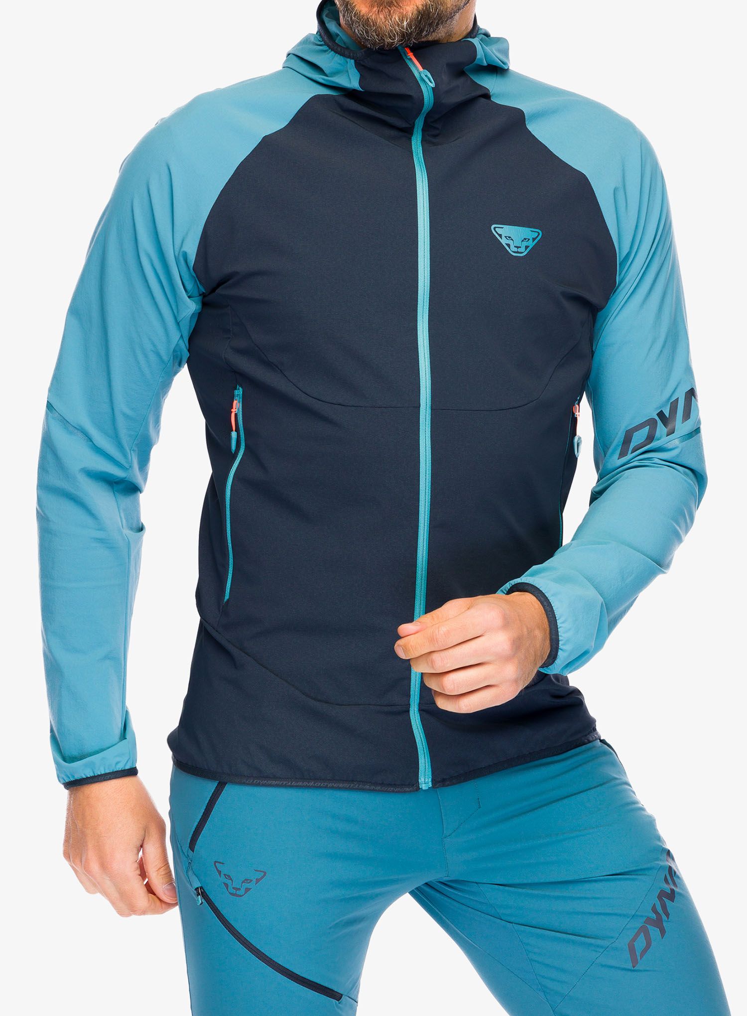 Softshellová bunda Dynafit Transalper DST Jacket  - storm blue