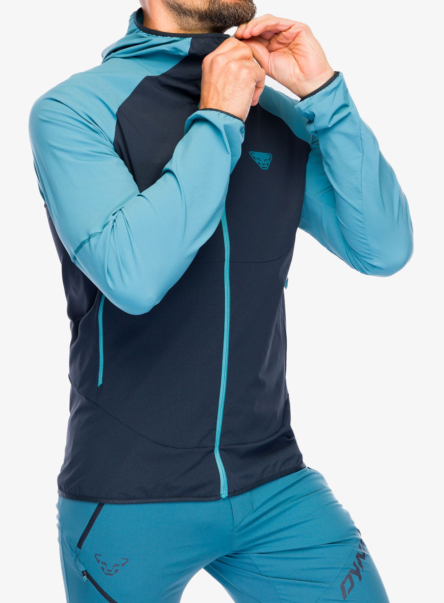 Softshellová bunda Dynafit Transalper DST Jacket  - storm blue