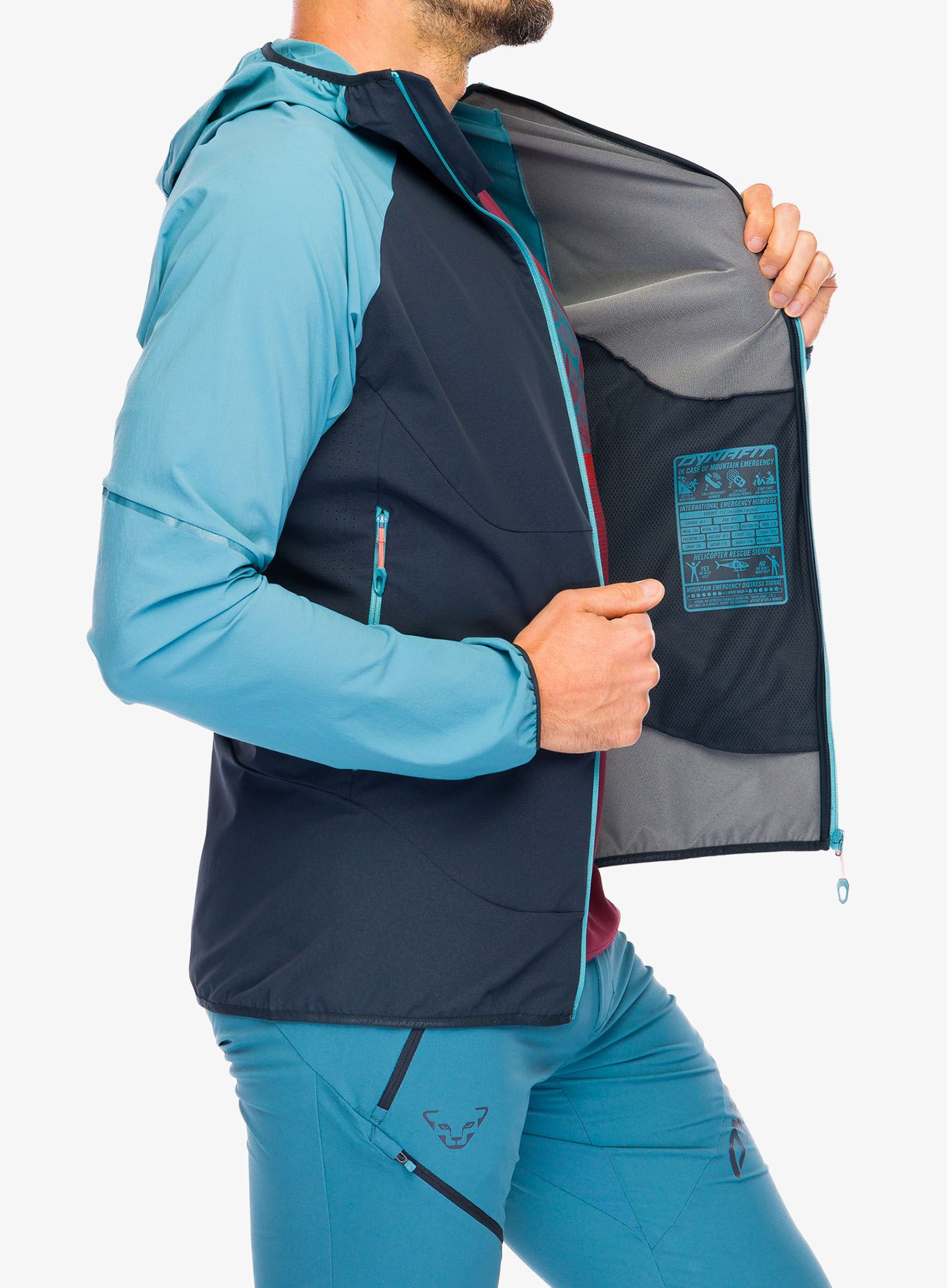Softshellová bunda Dynafit Transalper DST Jacket  - storm blue