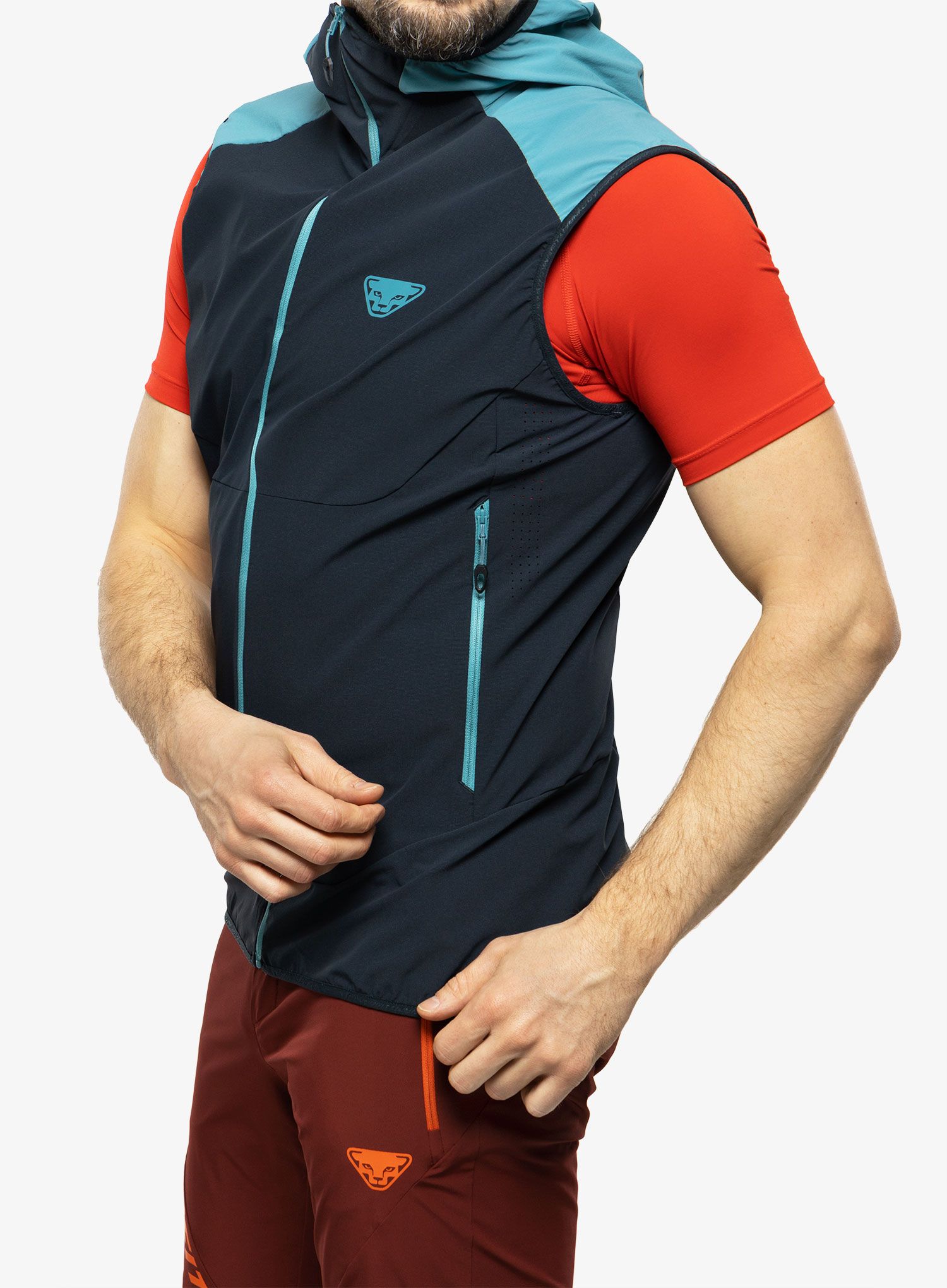 Pánská vesta Dynafit Transalper DST Vest - storm blue/blueberry