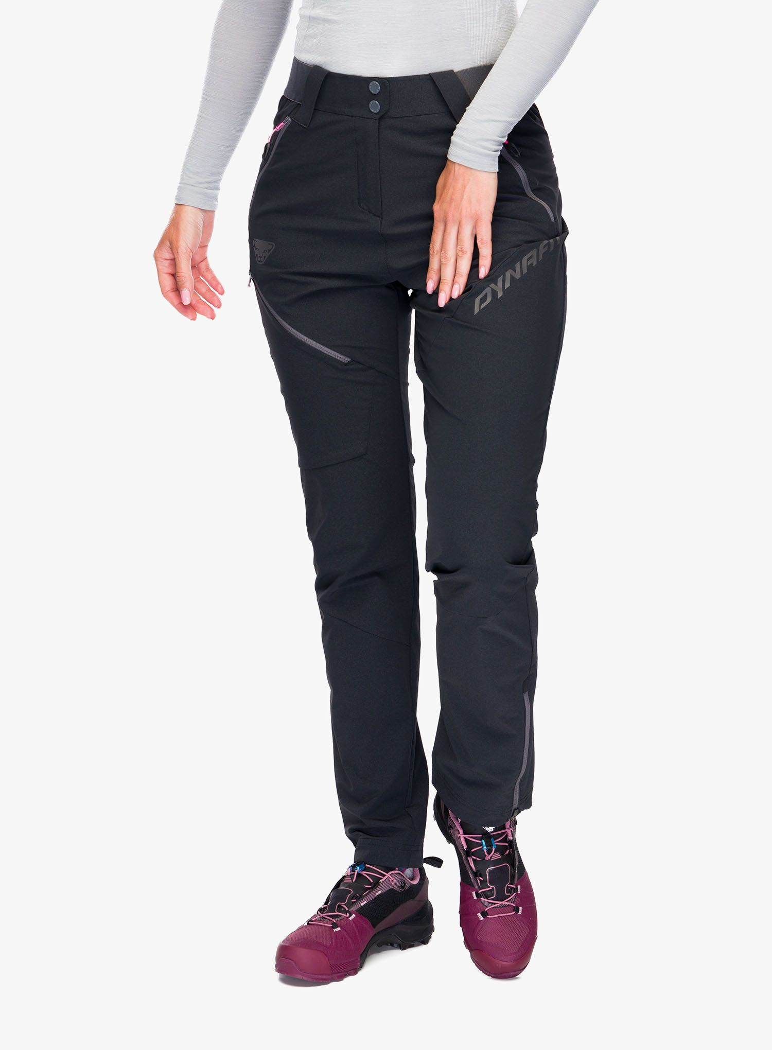 Trekové kalhoty dámské Dynafit Transalper Dynastretch Pants  - black out